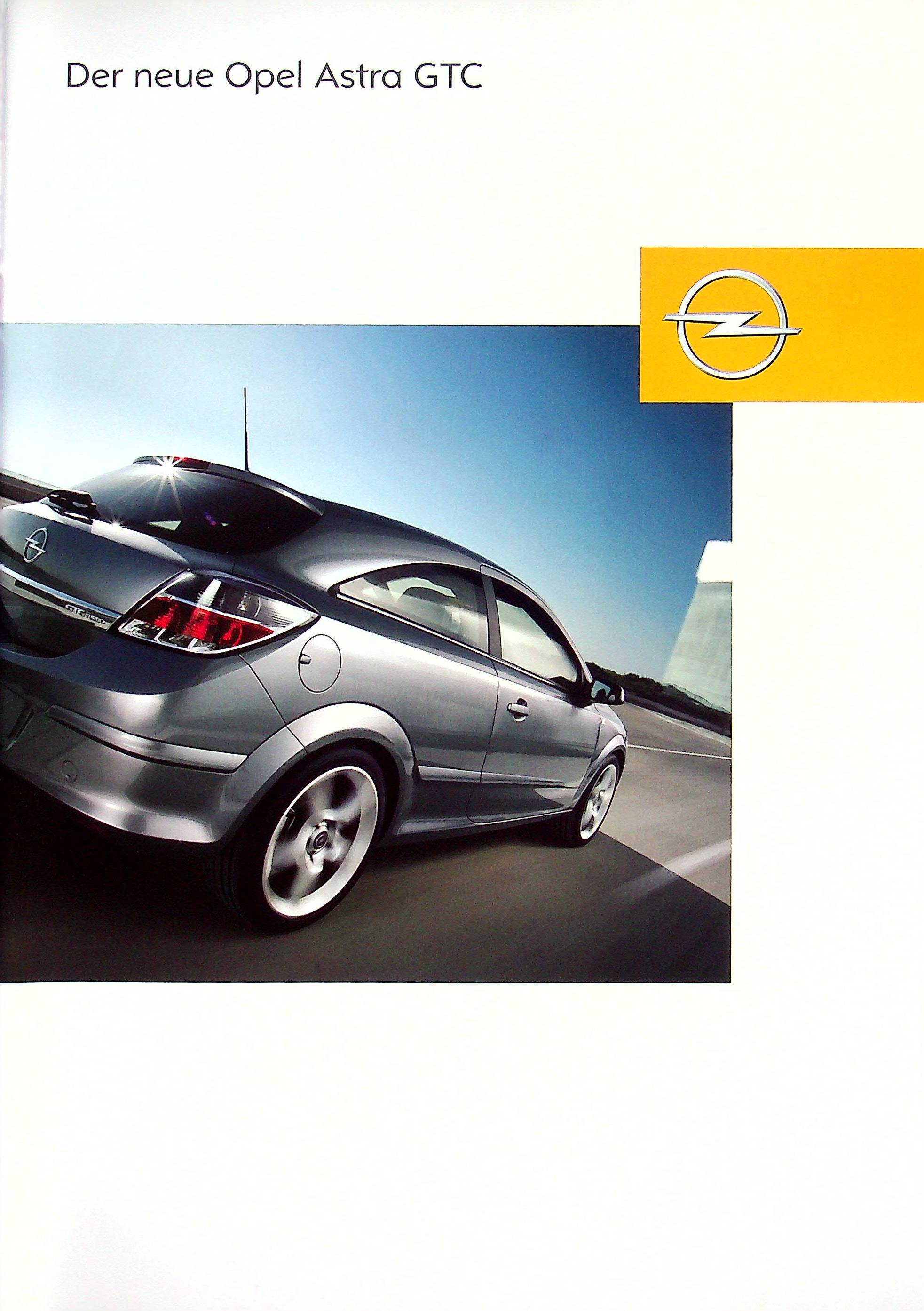 Opel Astra GTC Prospekt 01/2005