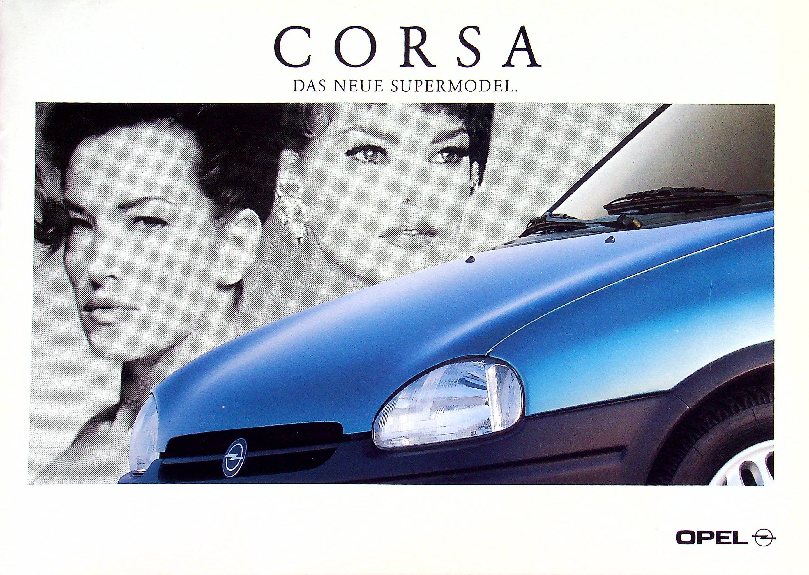 Opel Corsa B Prospekt 02/1993
