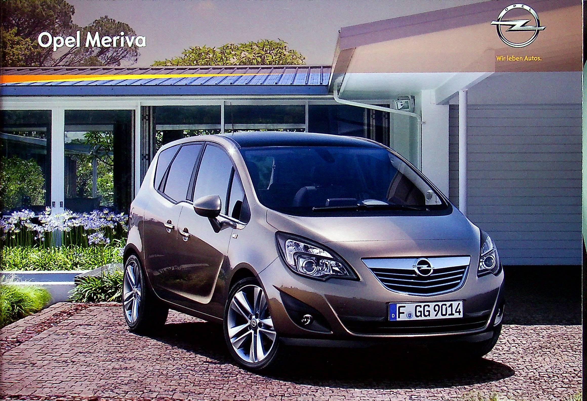 Opel Meriva Prospekt 02/2010