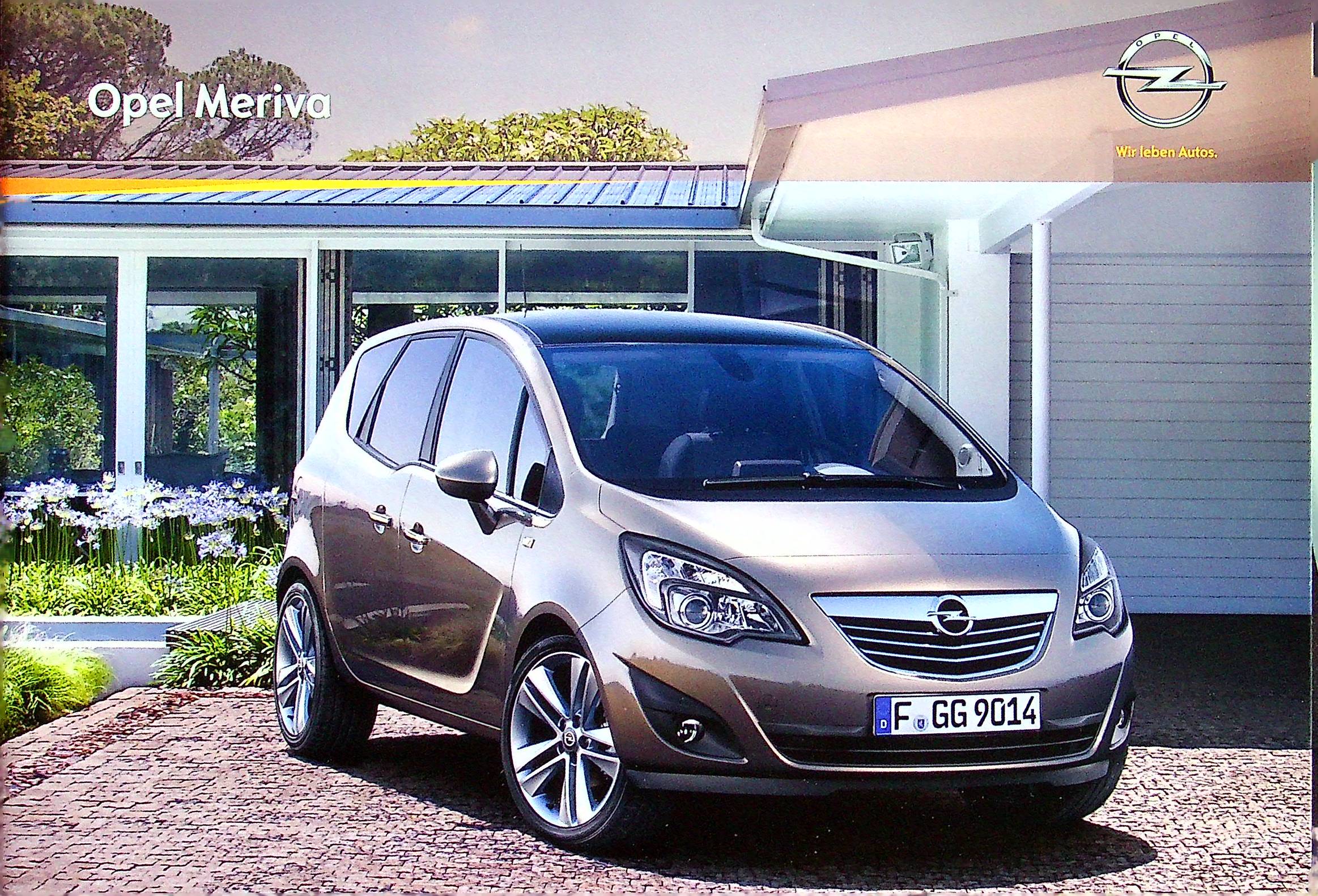 Opel Meriva Prospekt 02/2010