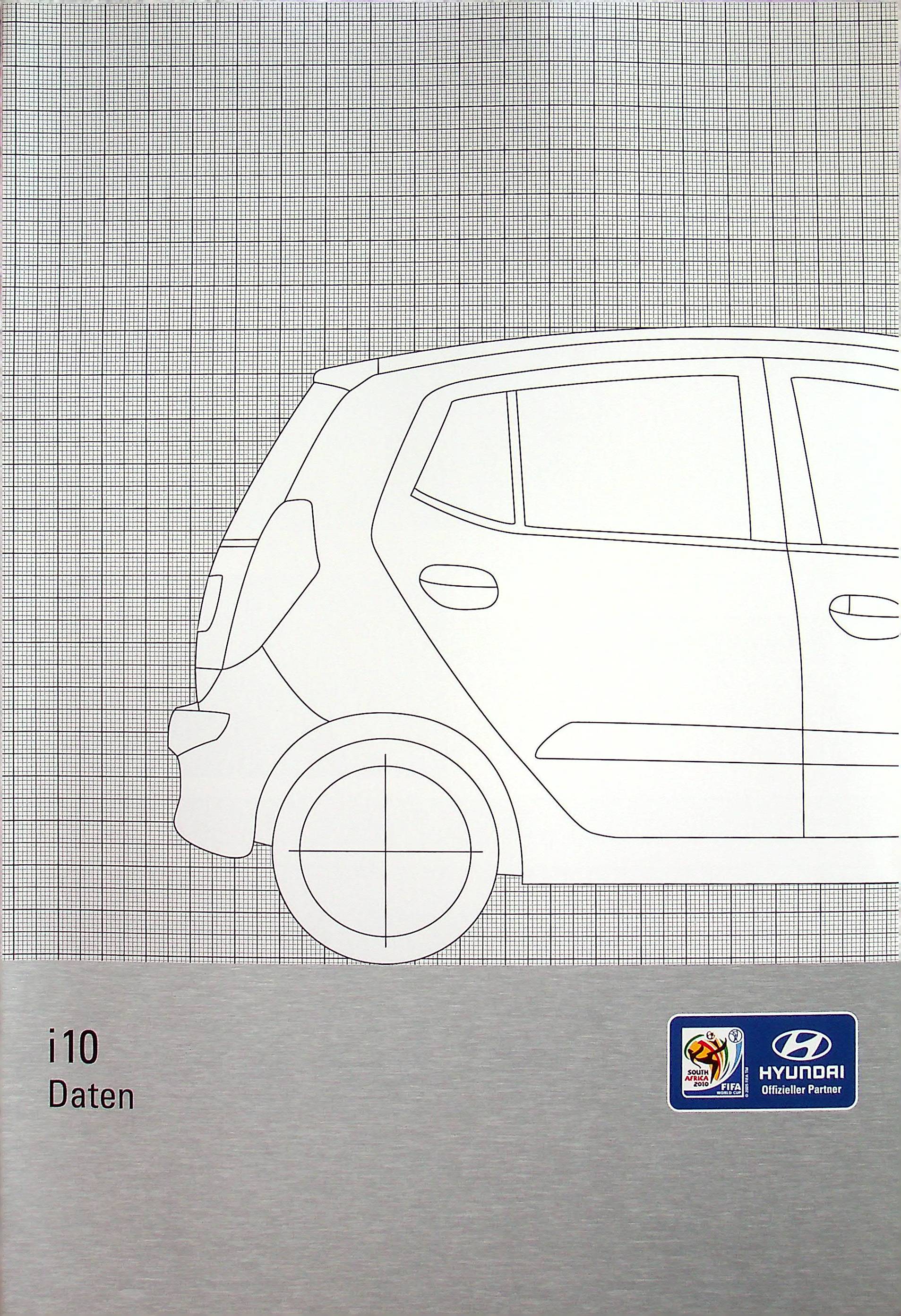 Hyundai i10 - Preisliste & Extras - Prospekt 01/2010