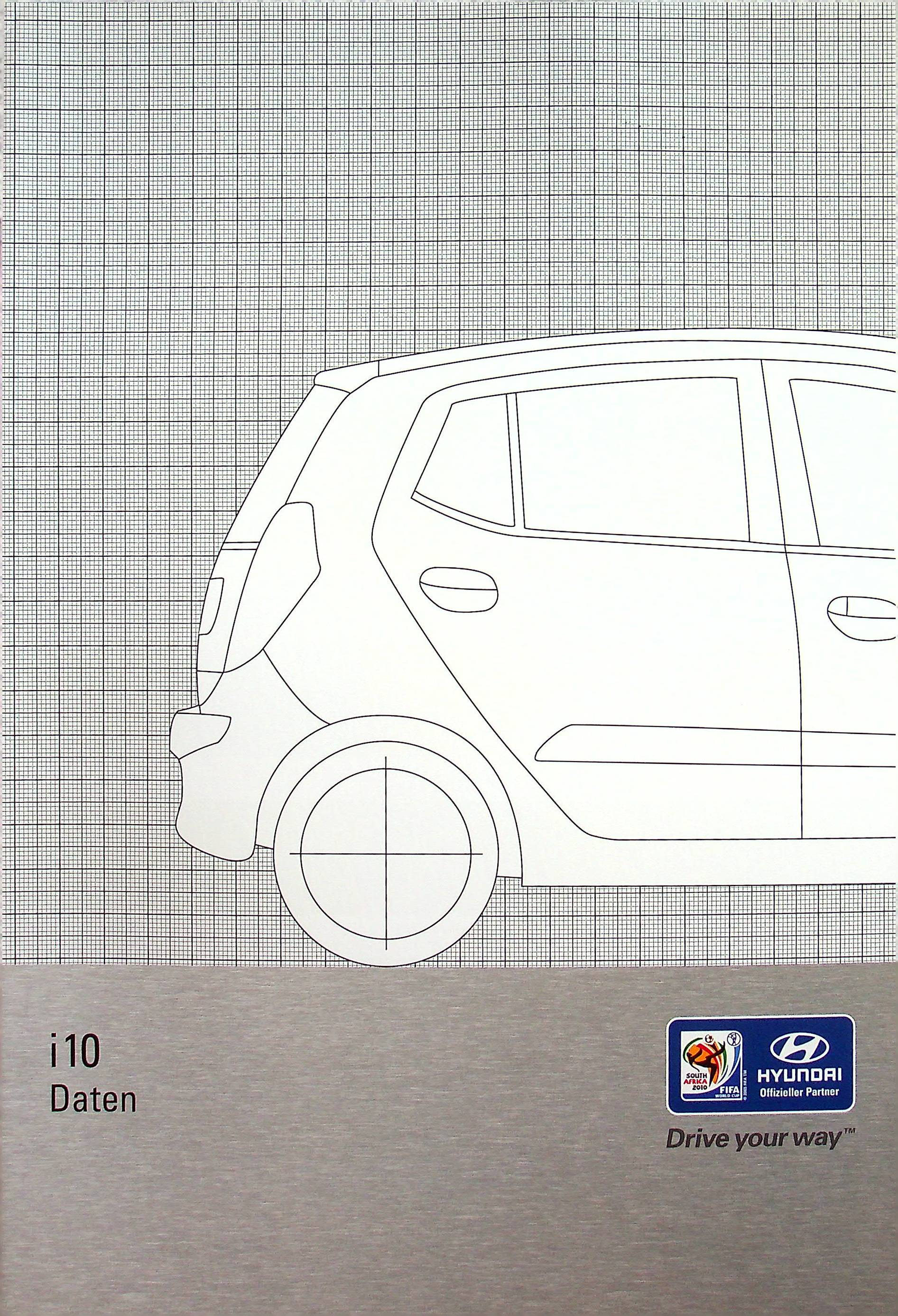 Hyundai i10 - Preisliste & Extras - Prospekt 04/2009