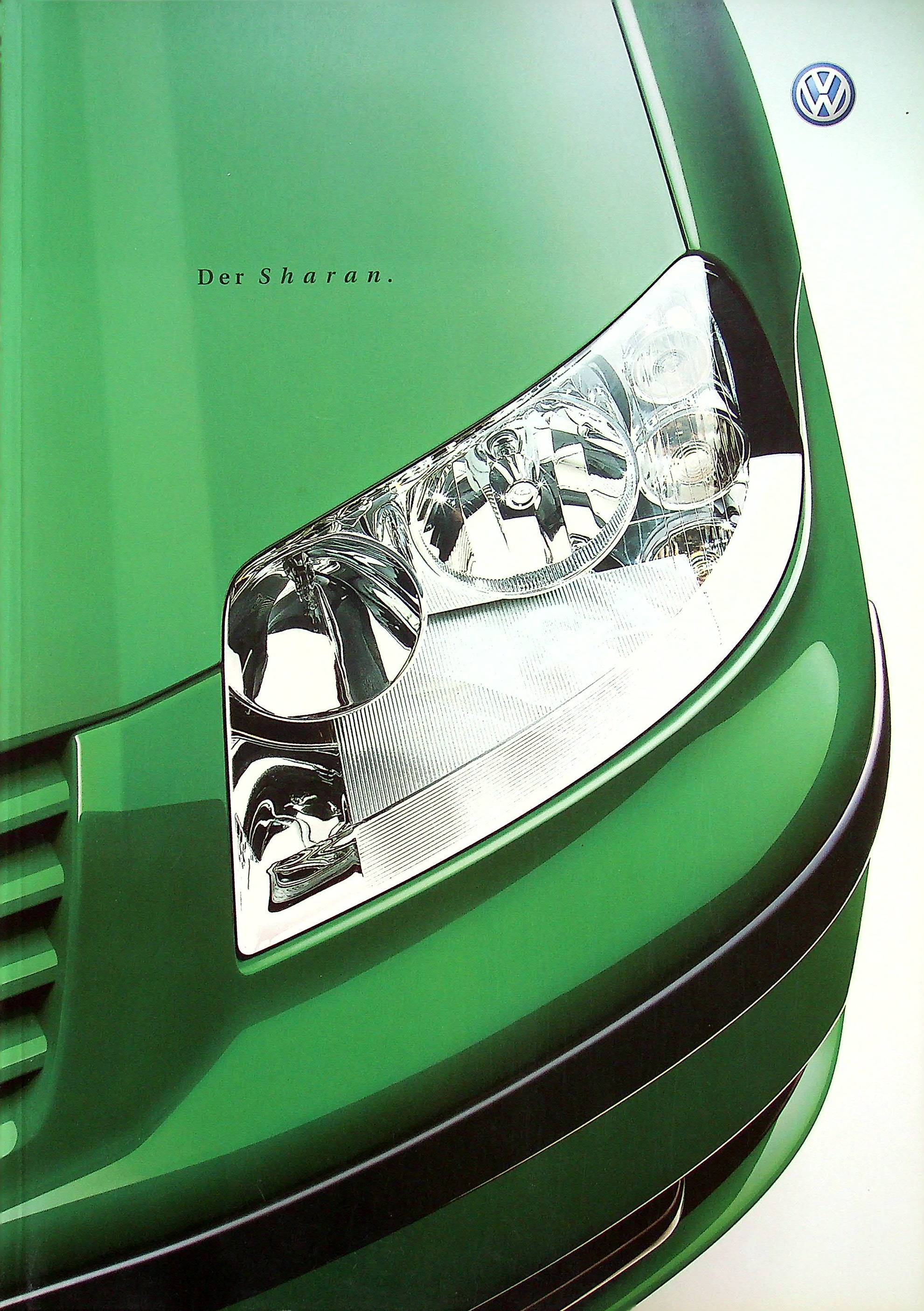 VW Sharan Prospekt 10/2001