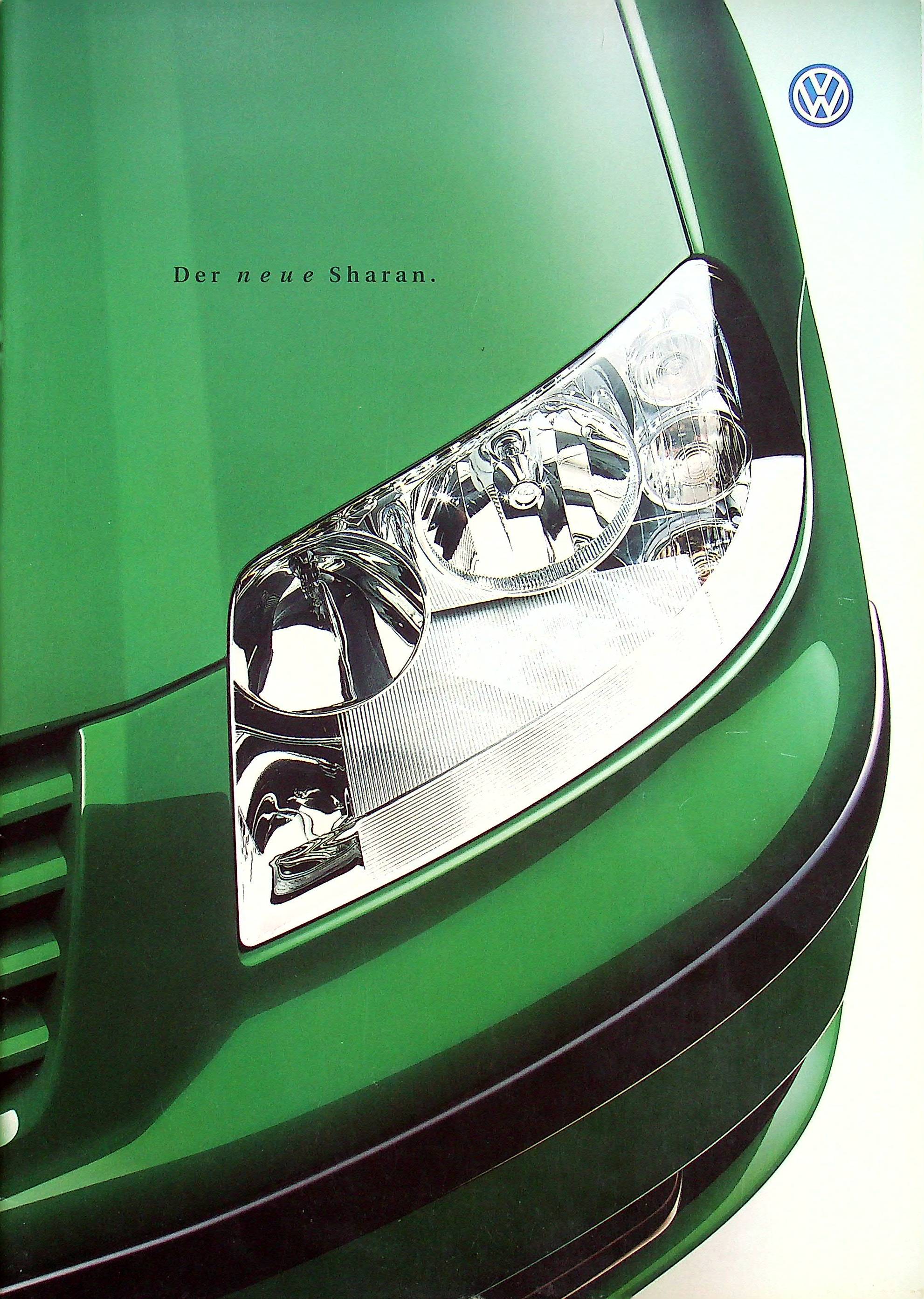 VW Sharan Prospekt 02/2000