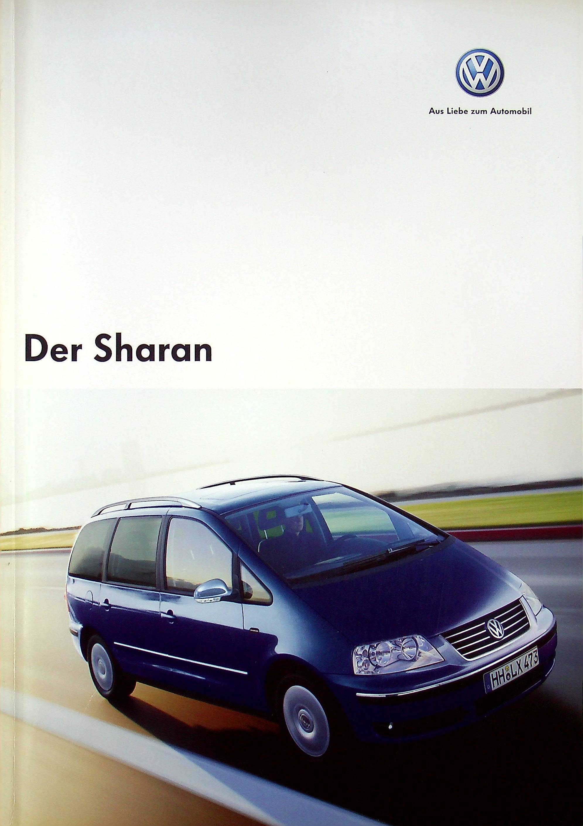 VW Sharan Prospekt 10/2006