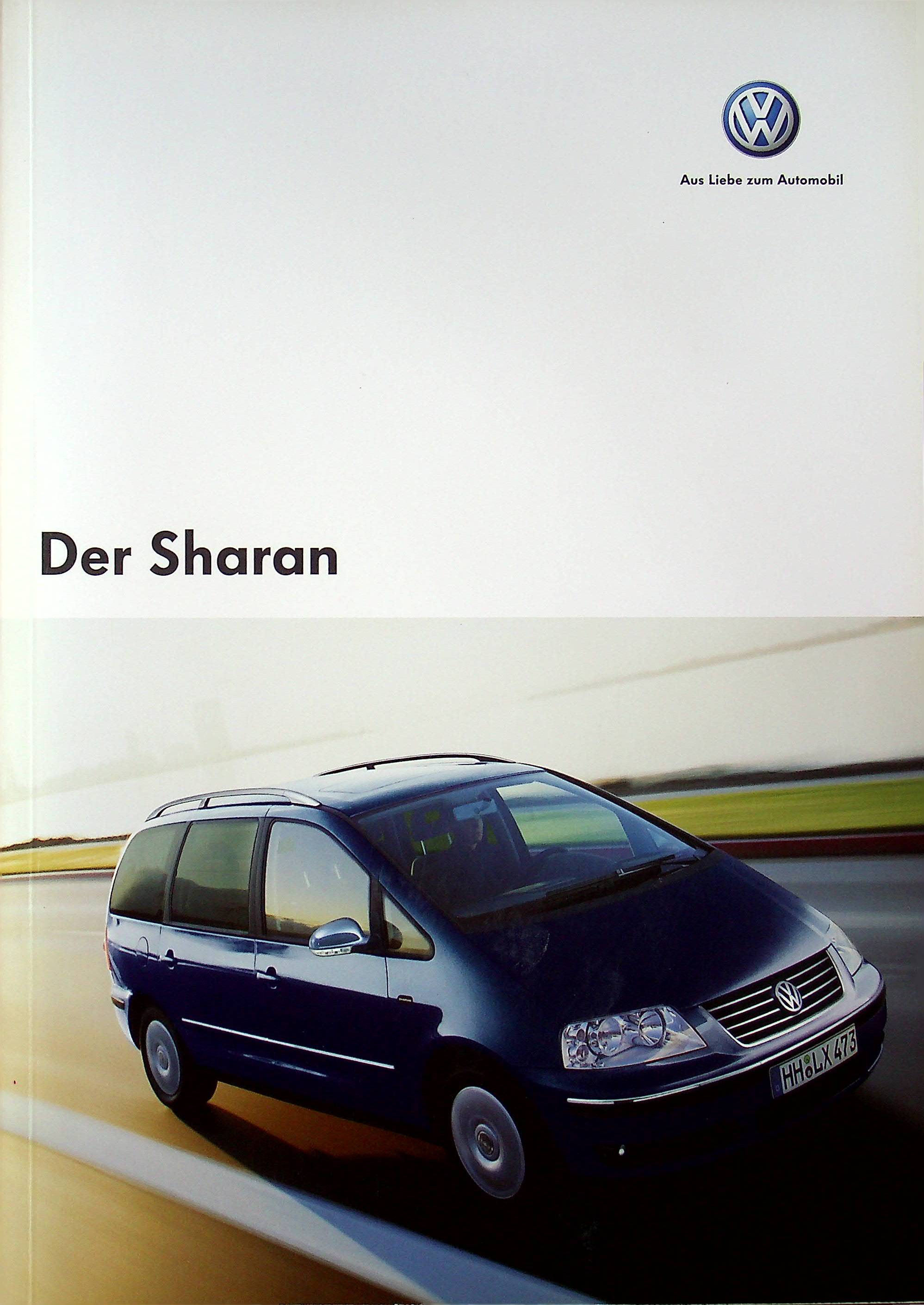 VW Sharan Prospekt 12/2004