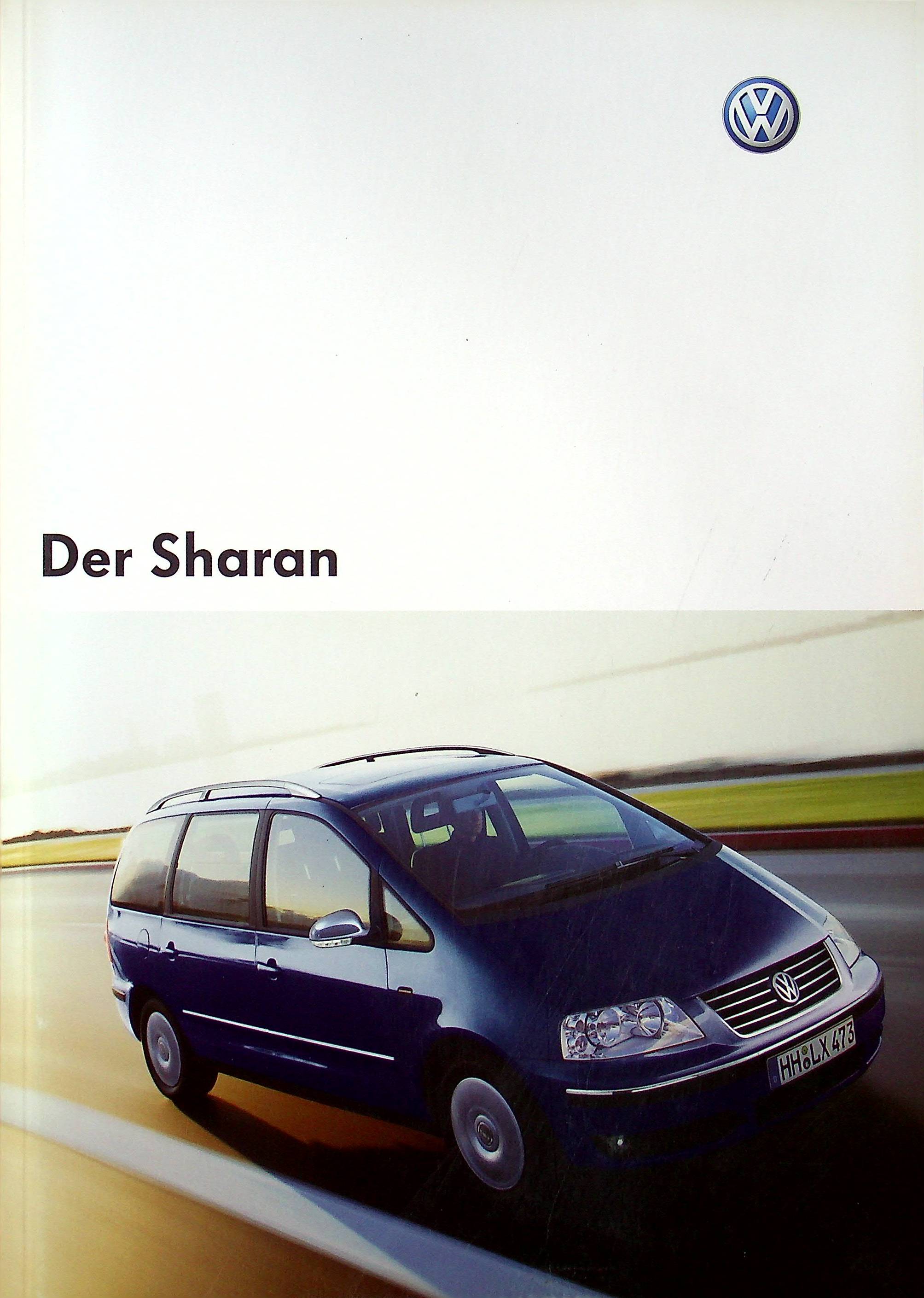 VW Sharan Prospekt 05/2004