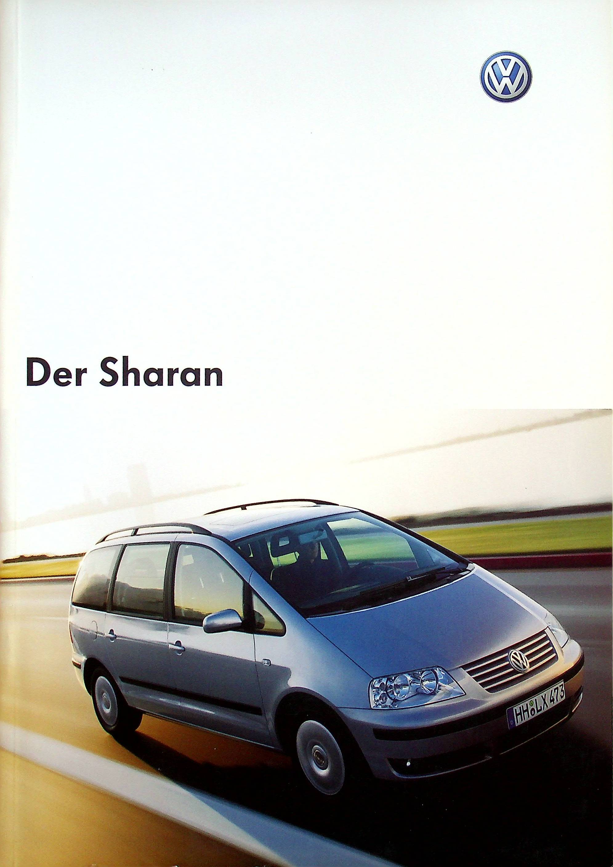 VW Sharan Prospekt 05/2003