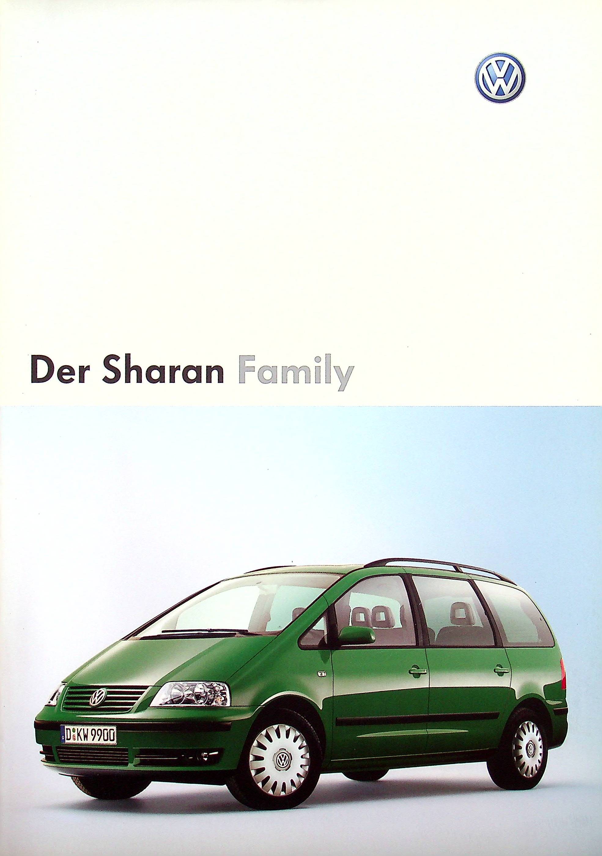 VW Sharan - Family - Prospekt 05/2003