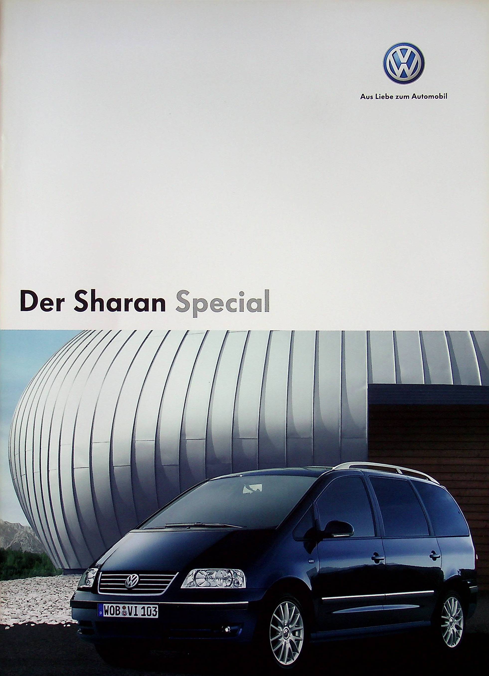 VW Sharan - Special - Prospekt 06/2006