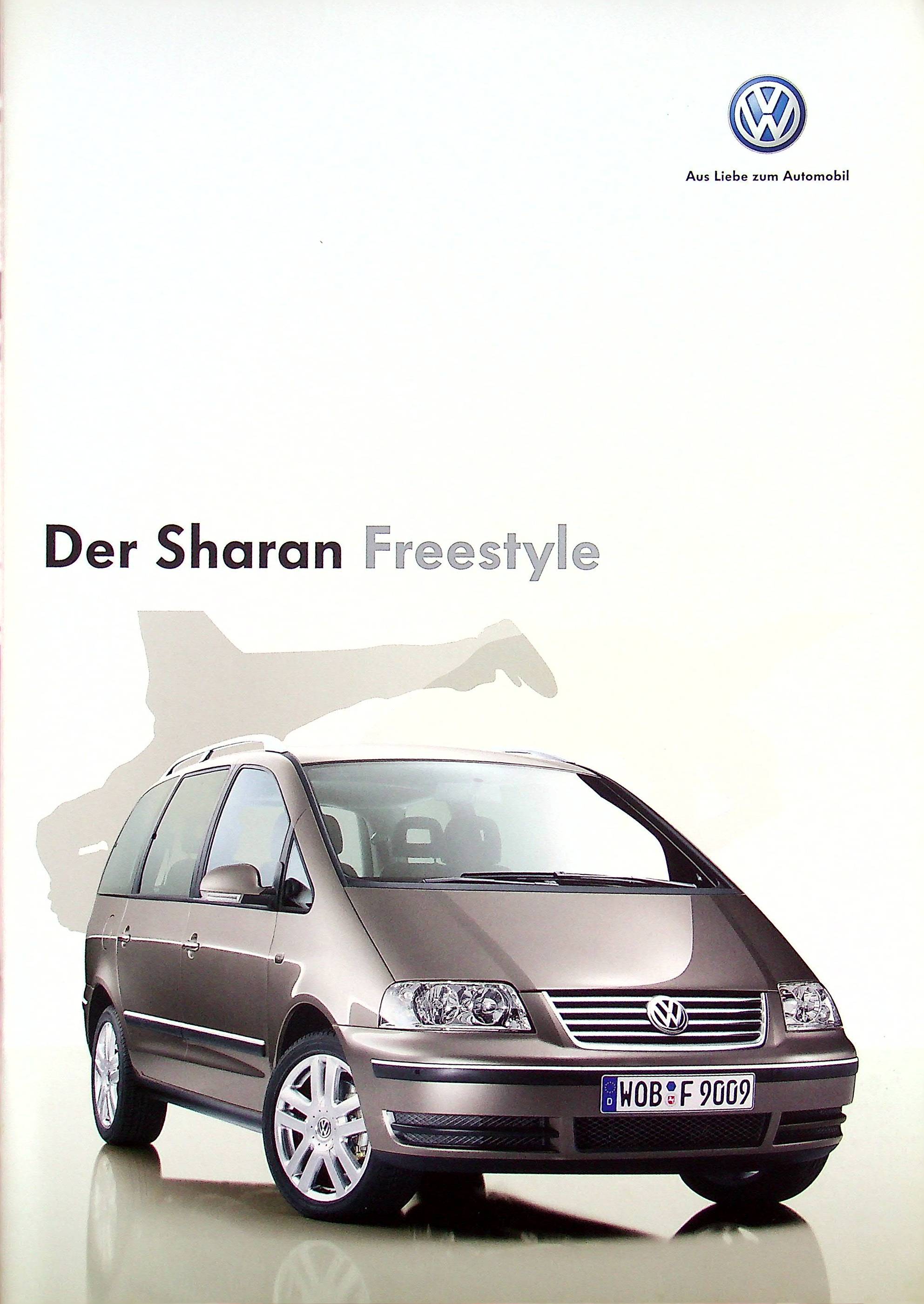 VW Sharan - Freestyle - Prospekt 05/2007