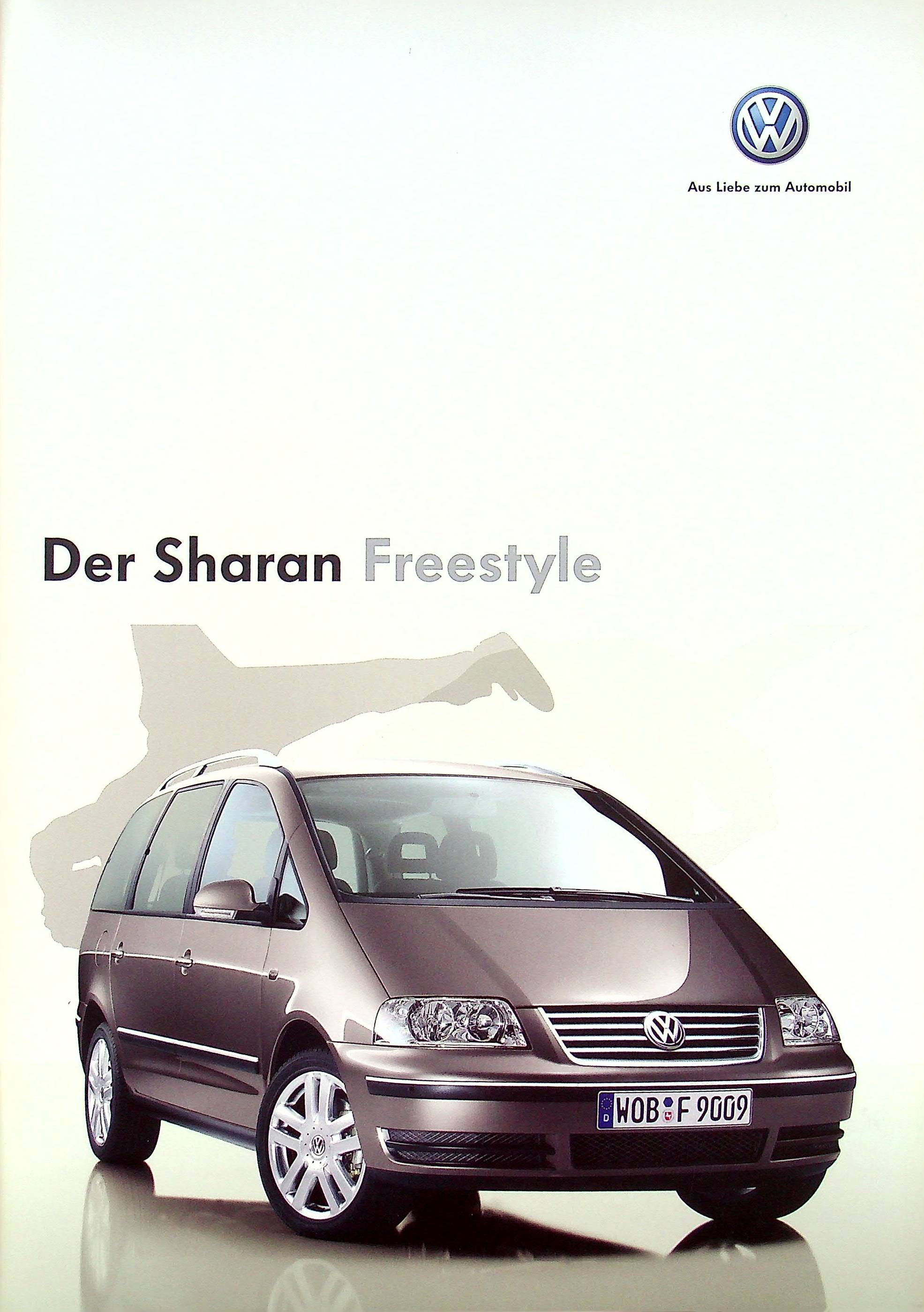 VW Sharan - Freestyle - Prospekt 10/2005