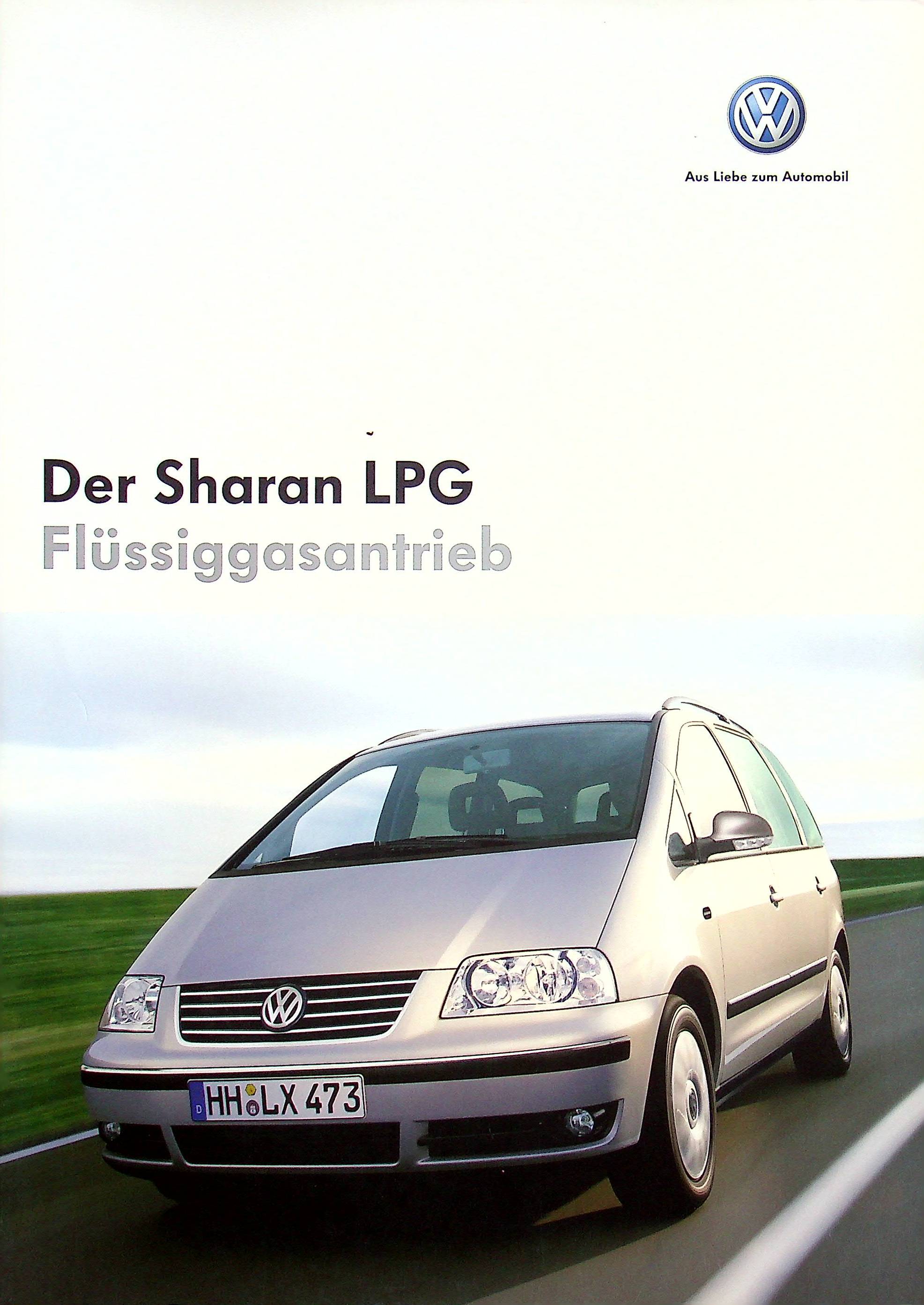 VW Sharan - LPG - Prospekt 06/2006
