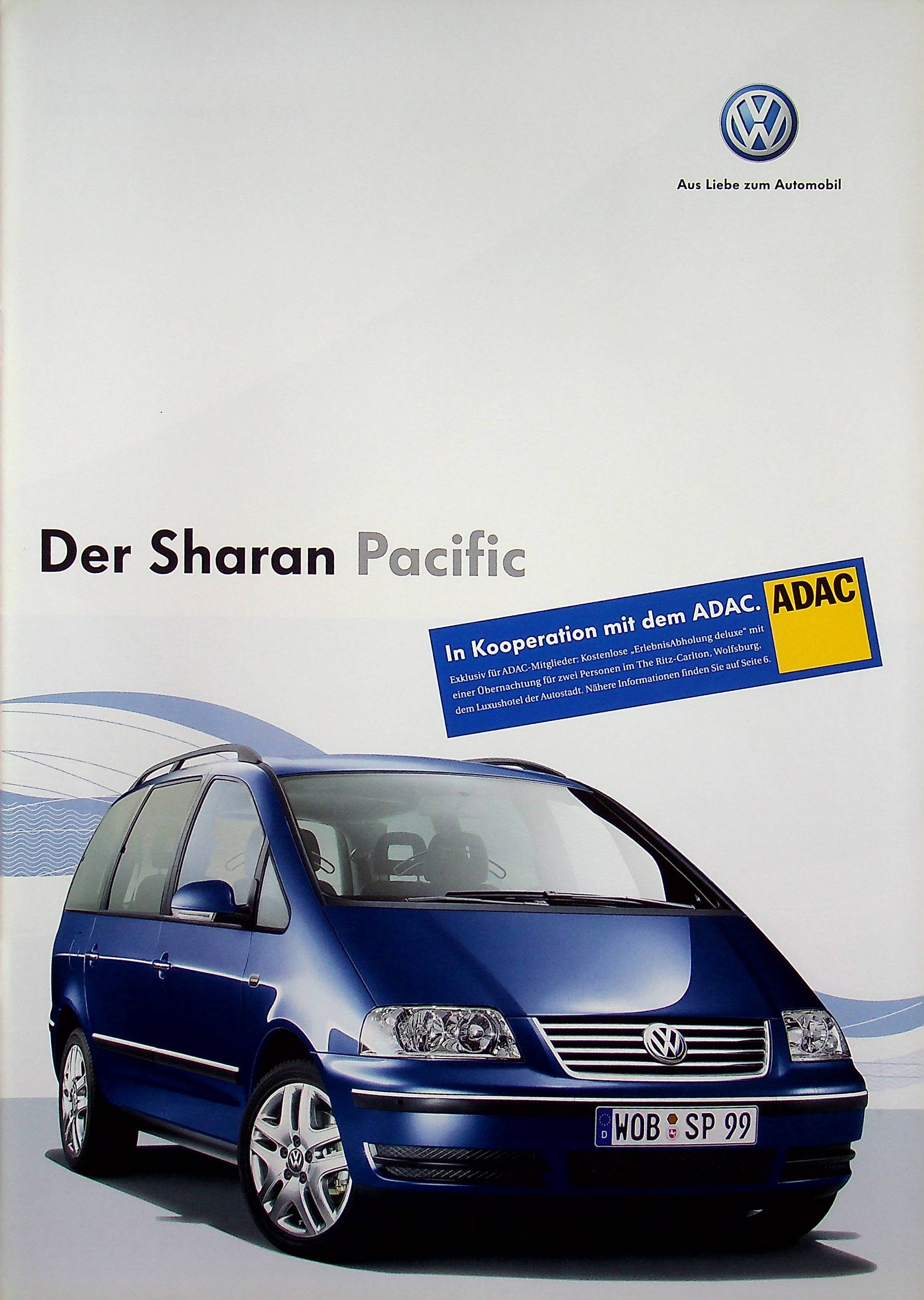 VW Sharan - Pacific - Prospekt 03/2007
