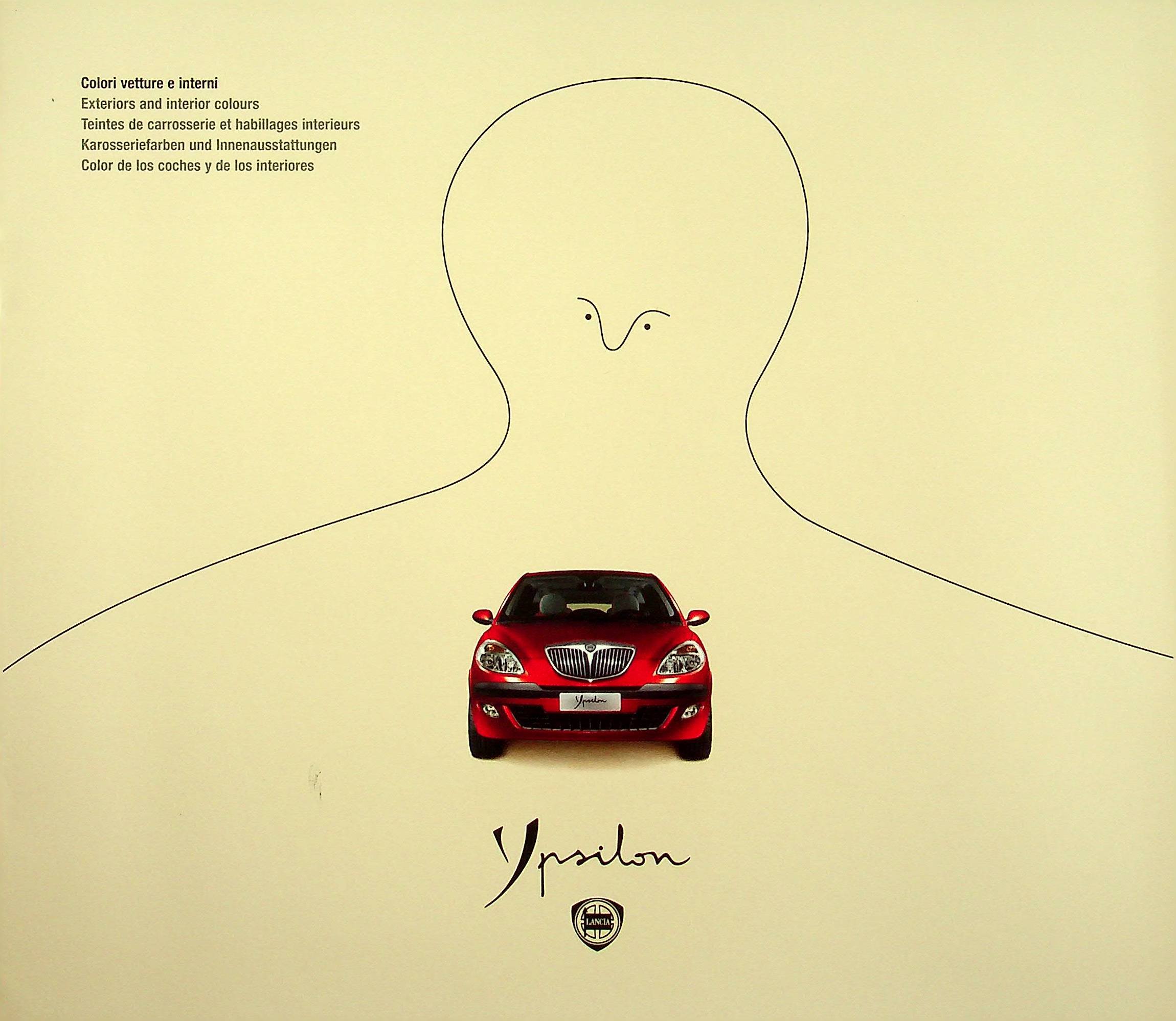 Lancia Ypsilon - Farben & Polster - Prospekt 10/2004