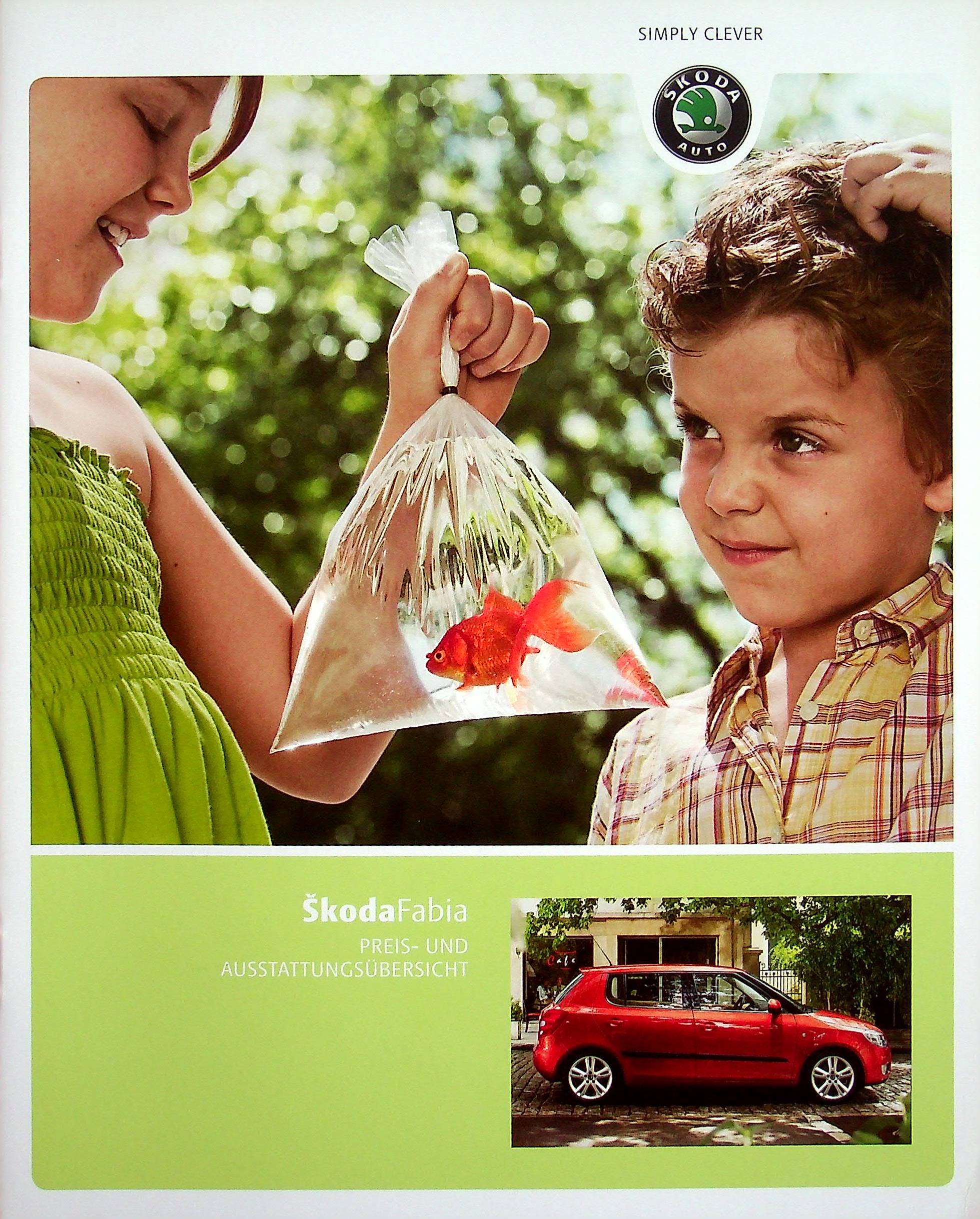 Skoda Fabia - Preisliste & Extras - Prospekt 04/2009