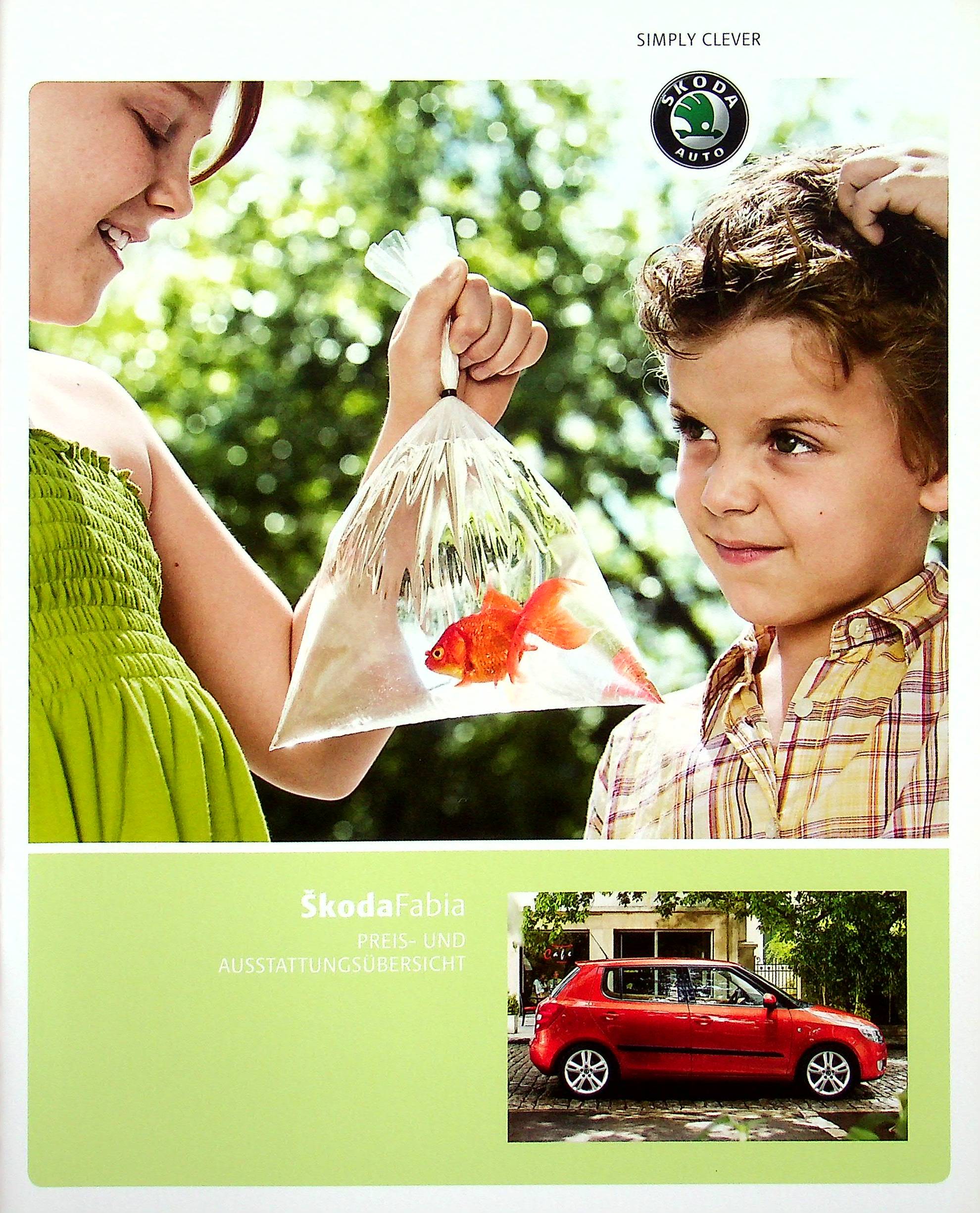 Skoda Fabia - Preisliste & Extras - Prospekt 01/2009