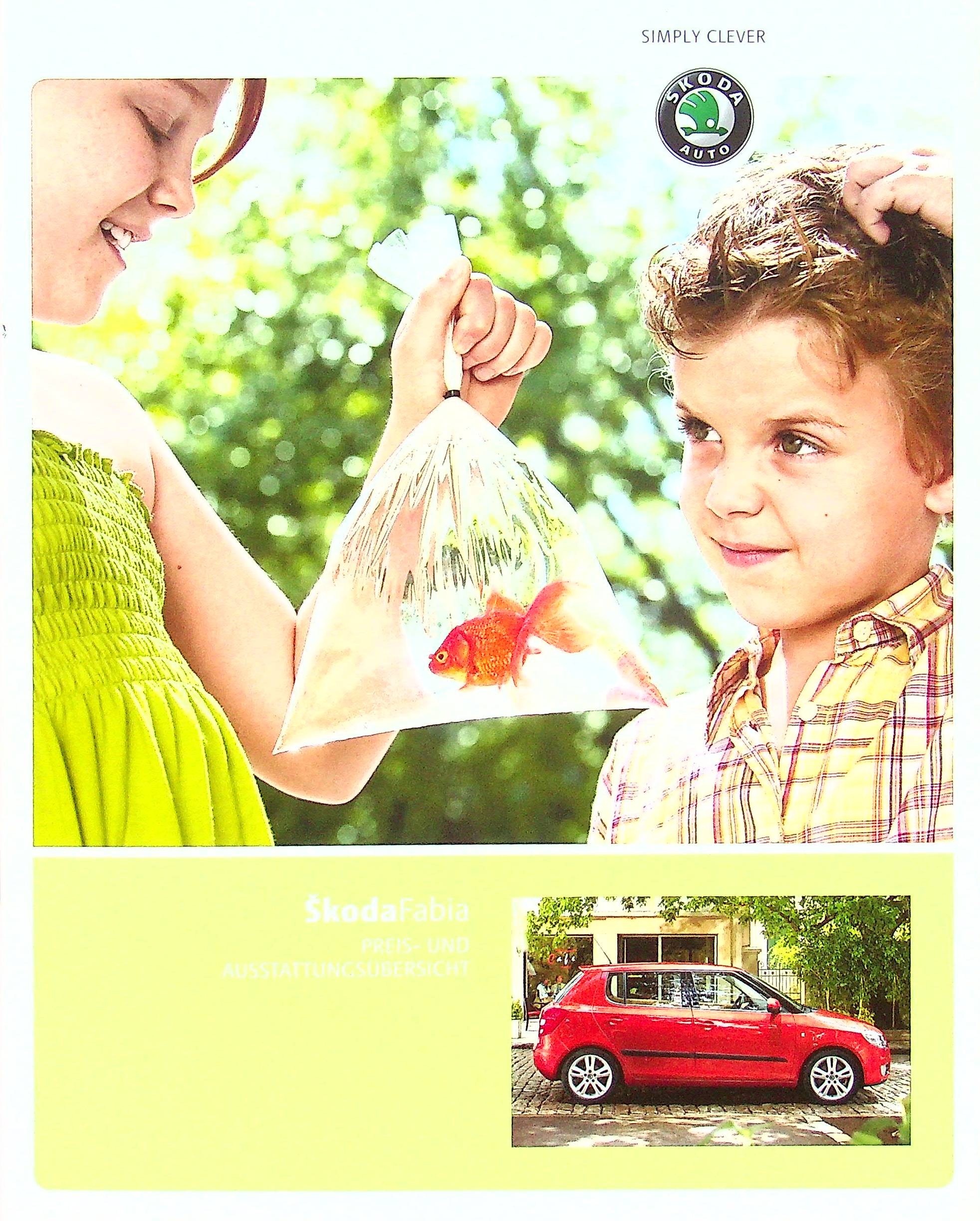 Skoda Fabia - Preisliste & Extras - Prospekt 09/2008