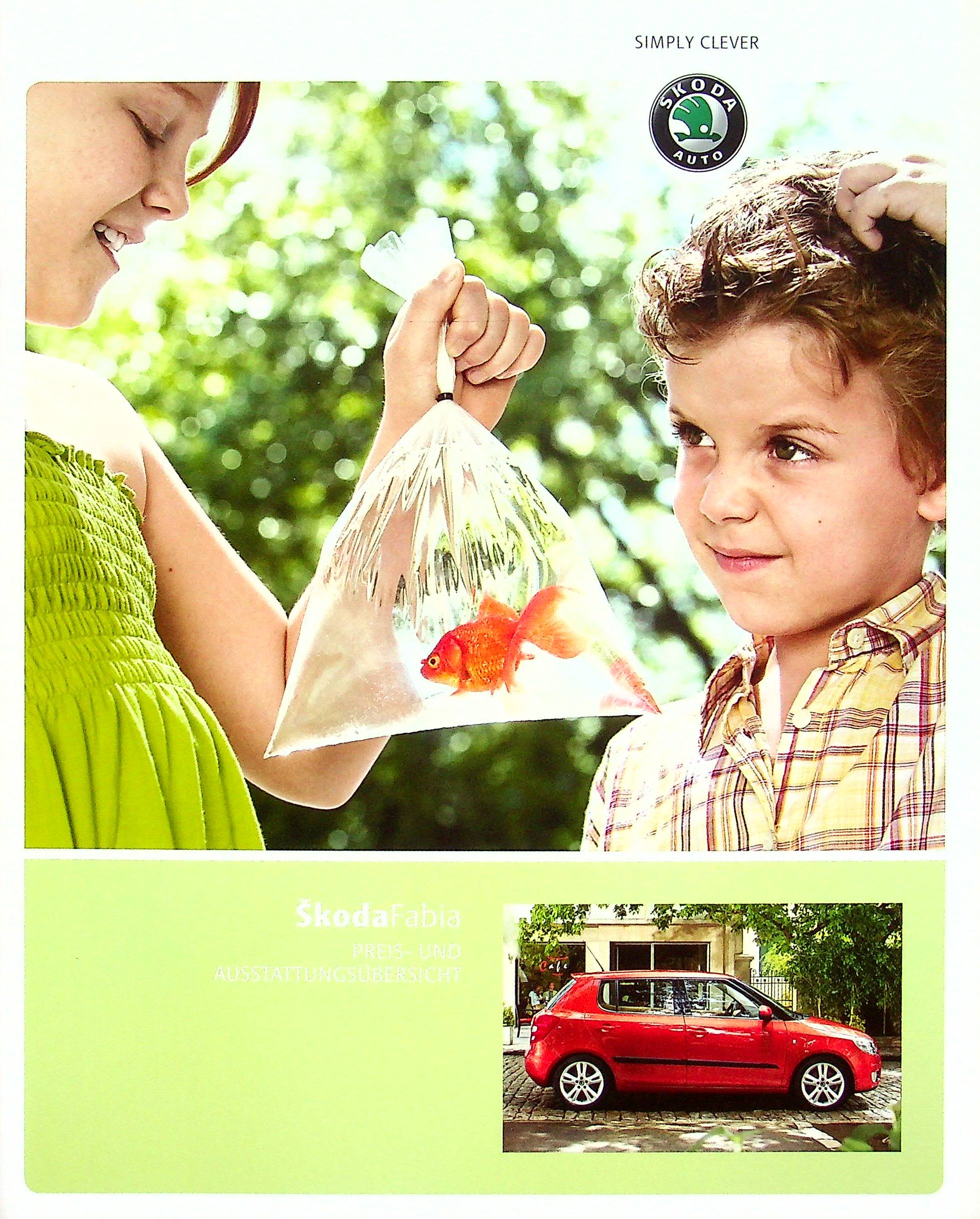 Skoda Fabia - Preisliste & Extras - Prospekt 07/2008