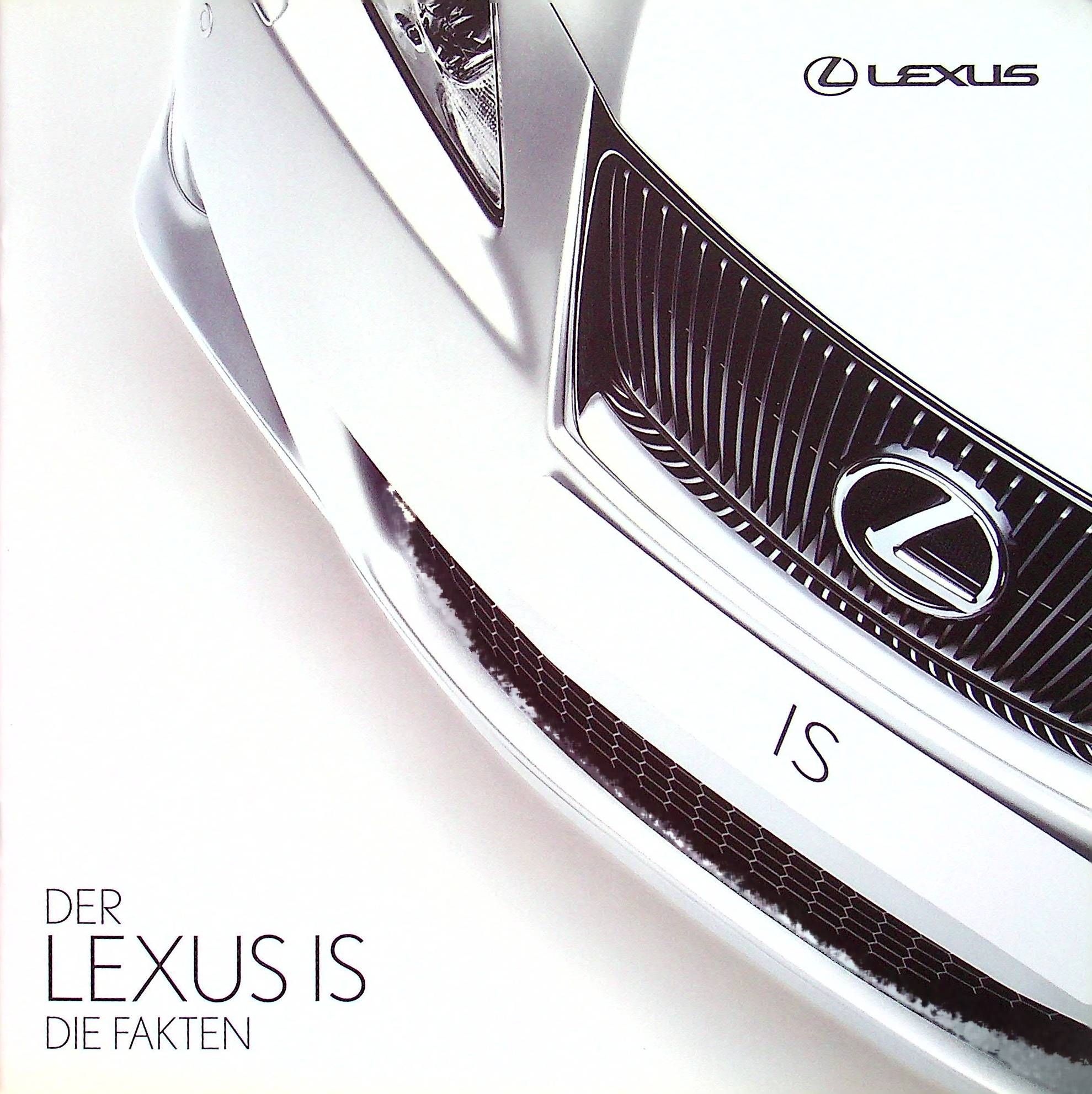 Lexus IS - Preisliste & Extras - Prospekt 2007