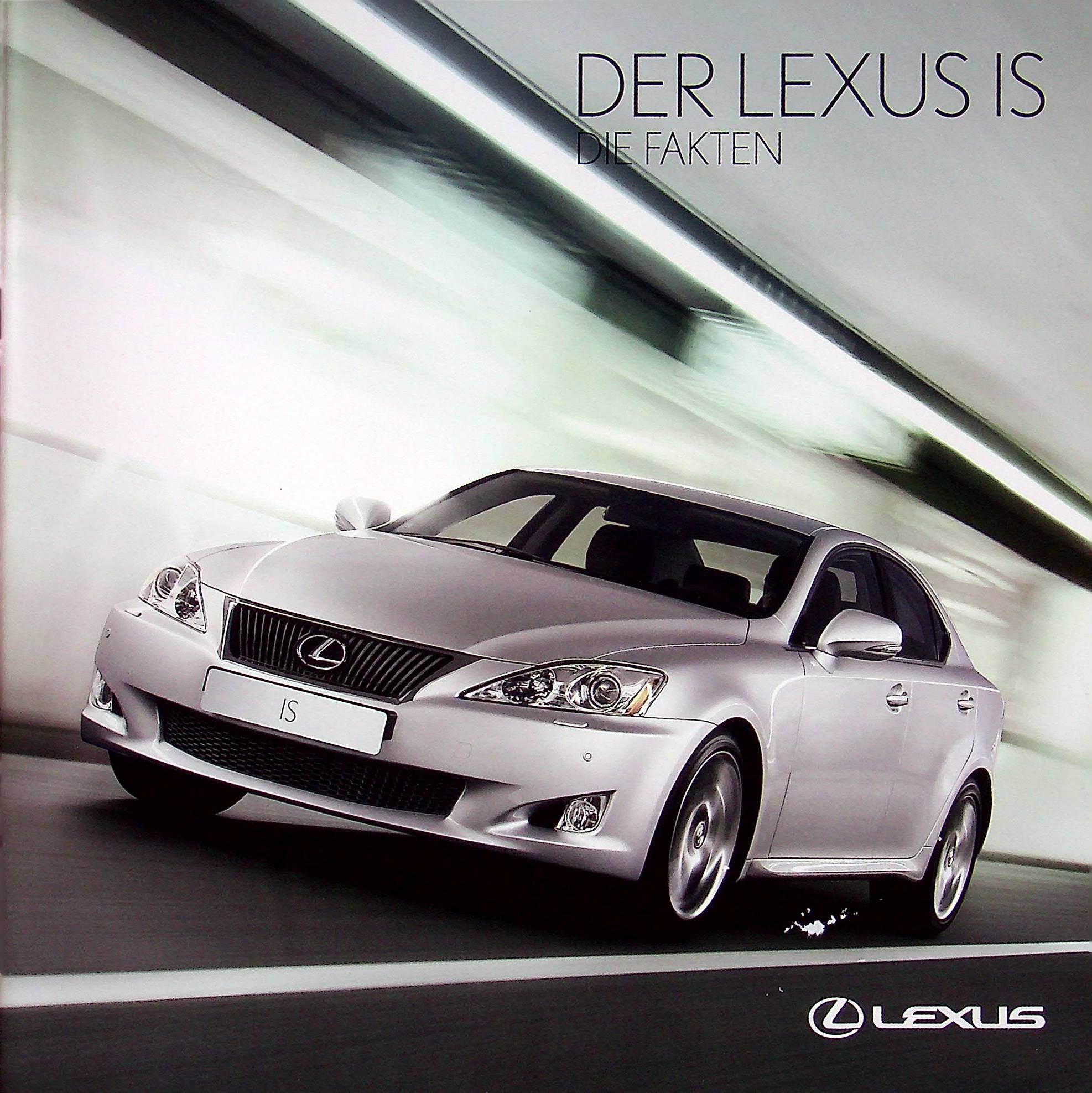Lexus IS - Preisliste & Extras - Prospekt 10/2008
