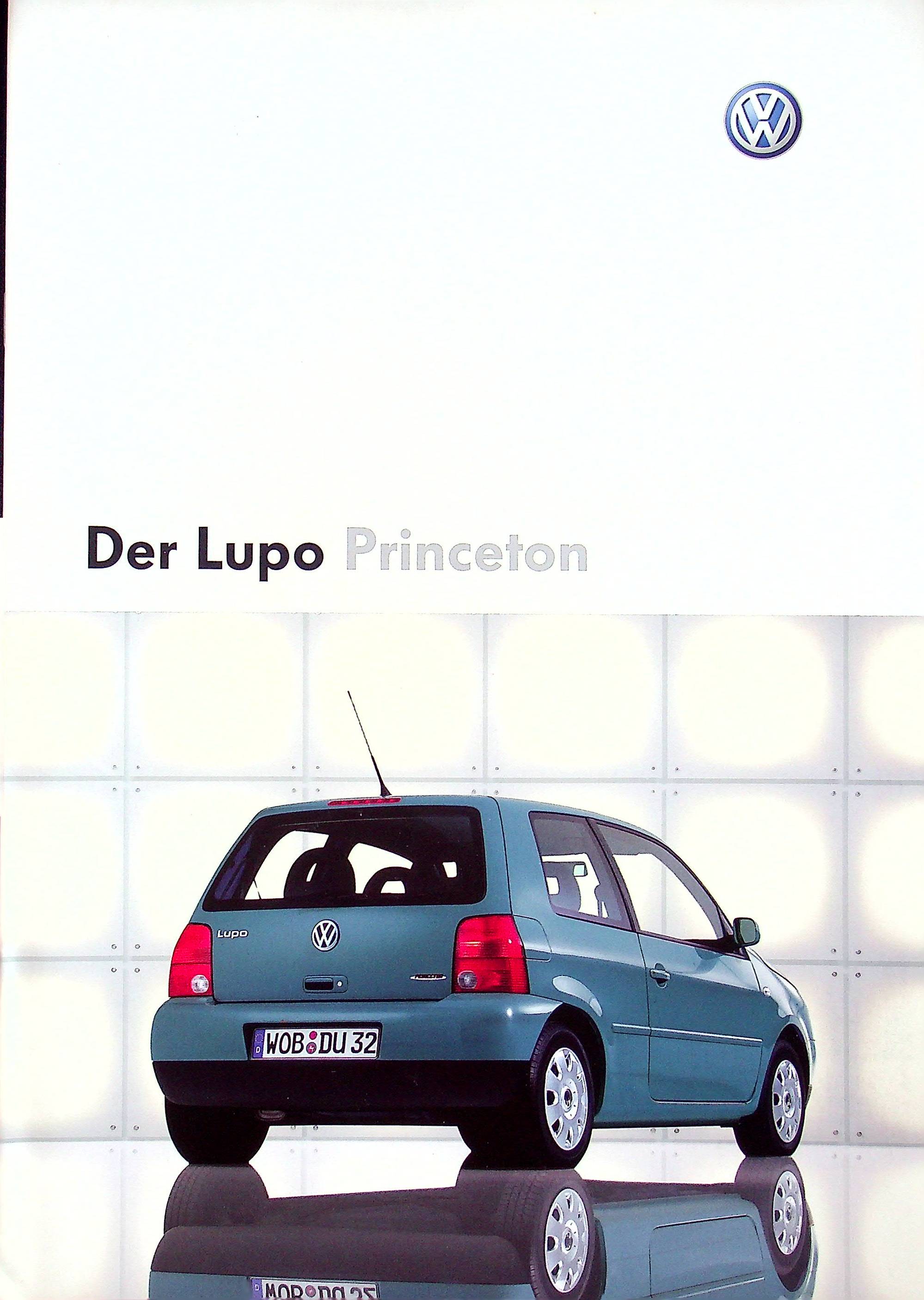 VW Lupo - Princeton - Prospekt 01/2003