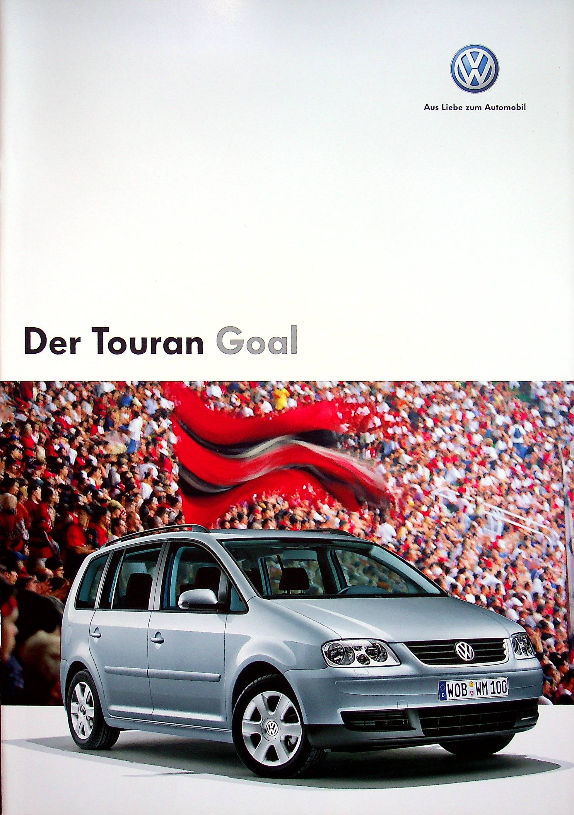 VW Touran - Goal - Prospekt 01/2006