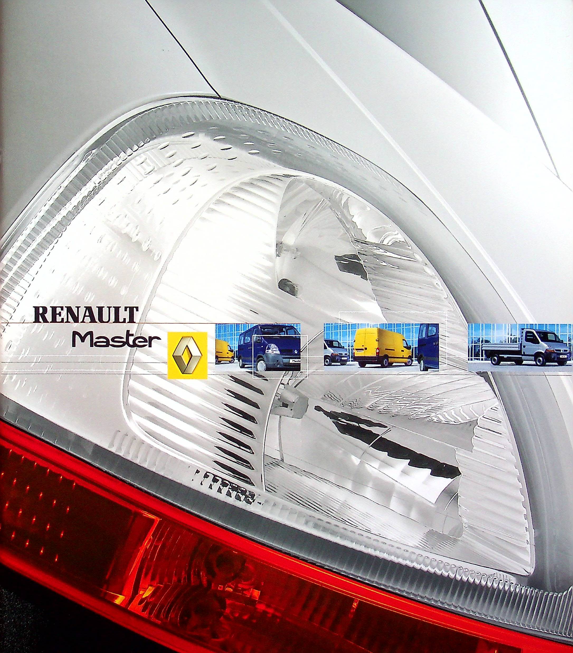 Renault Master Prospekt 10/2003