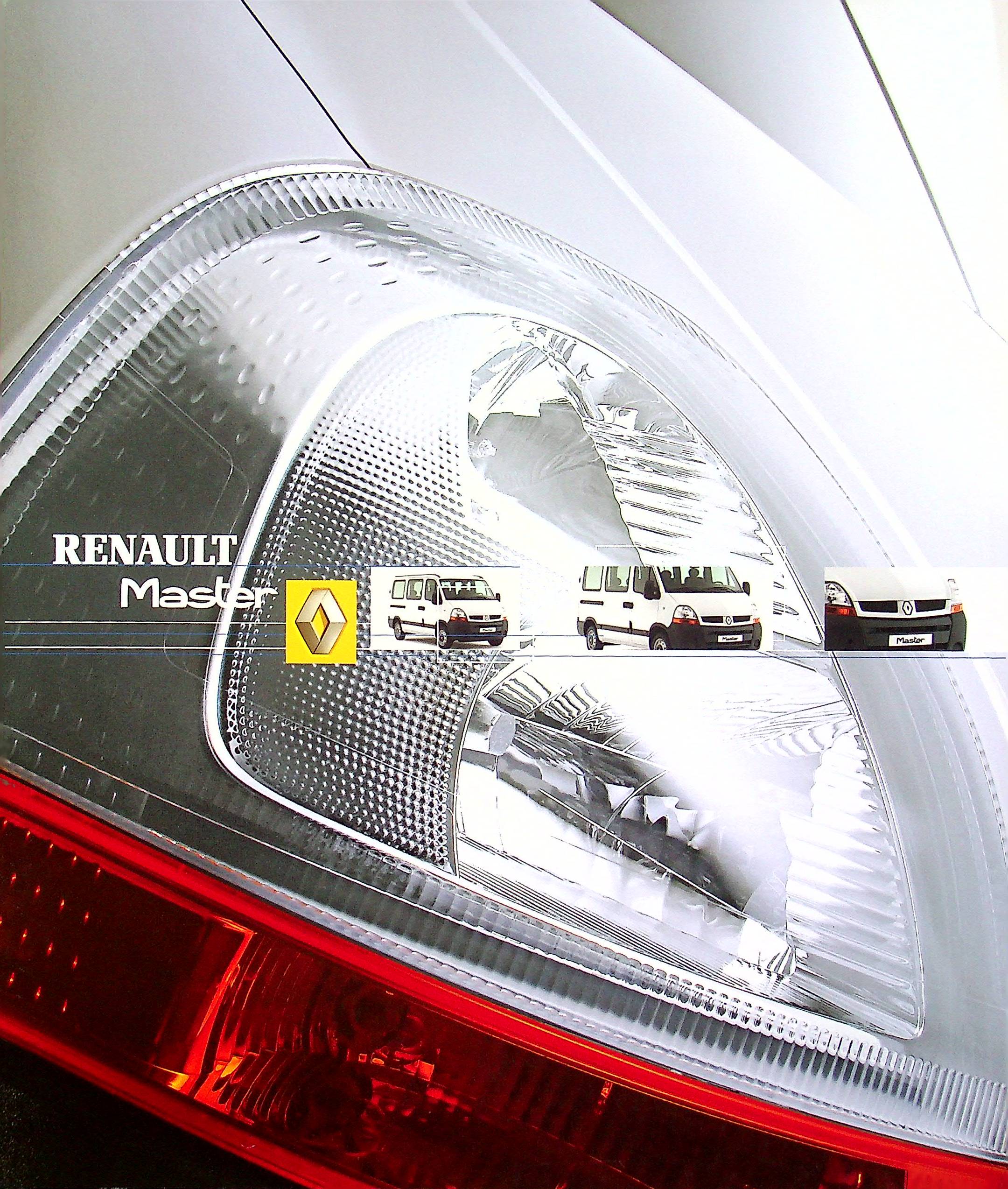 Renault Master Prospekt 09/2003