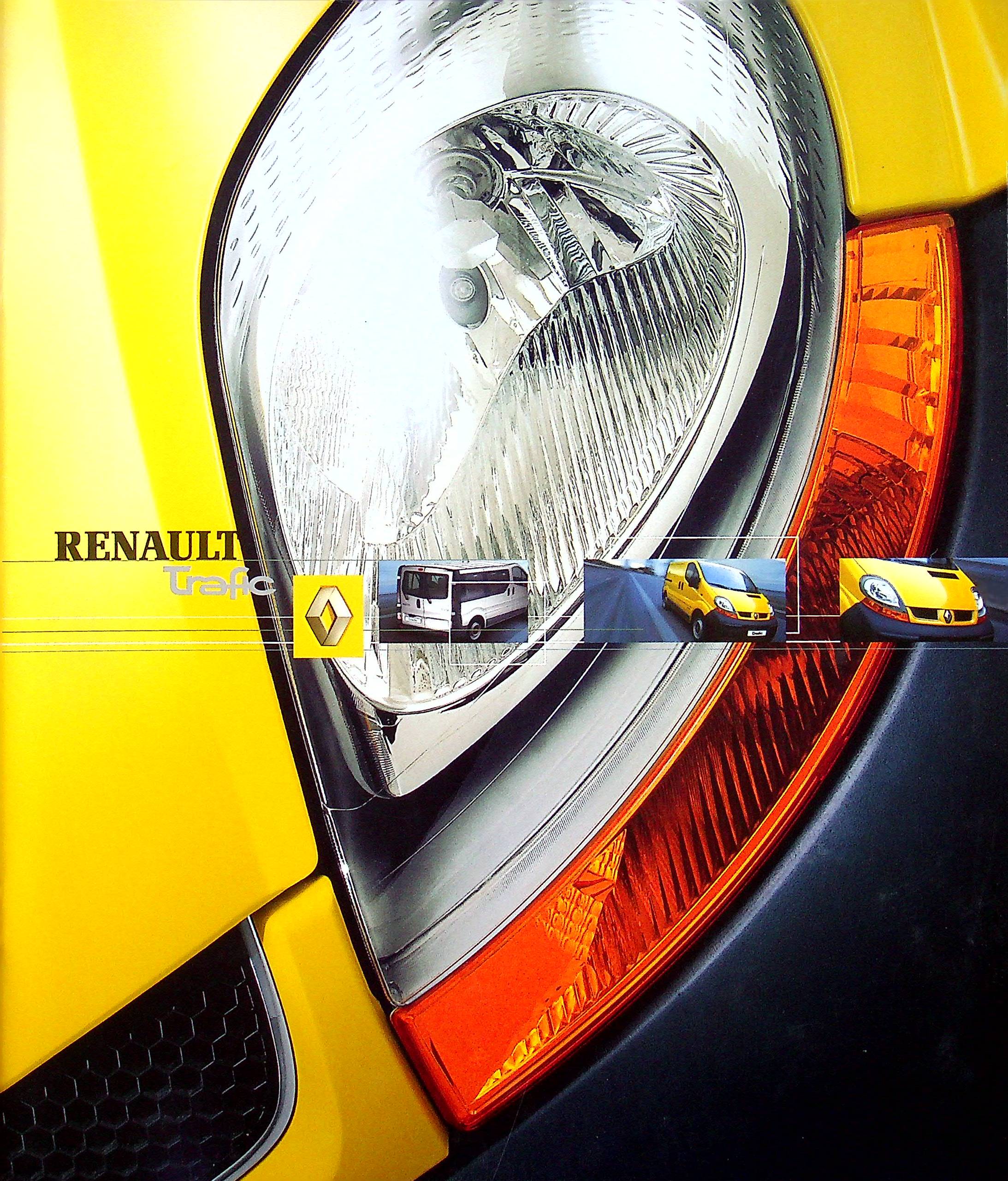 Renault Trafic Prospekt 01/2003