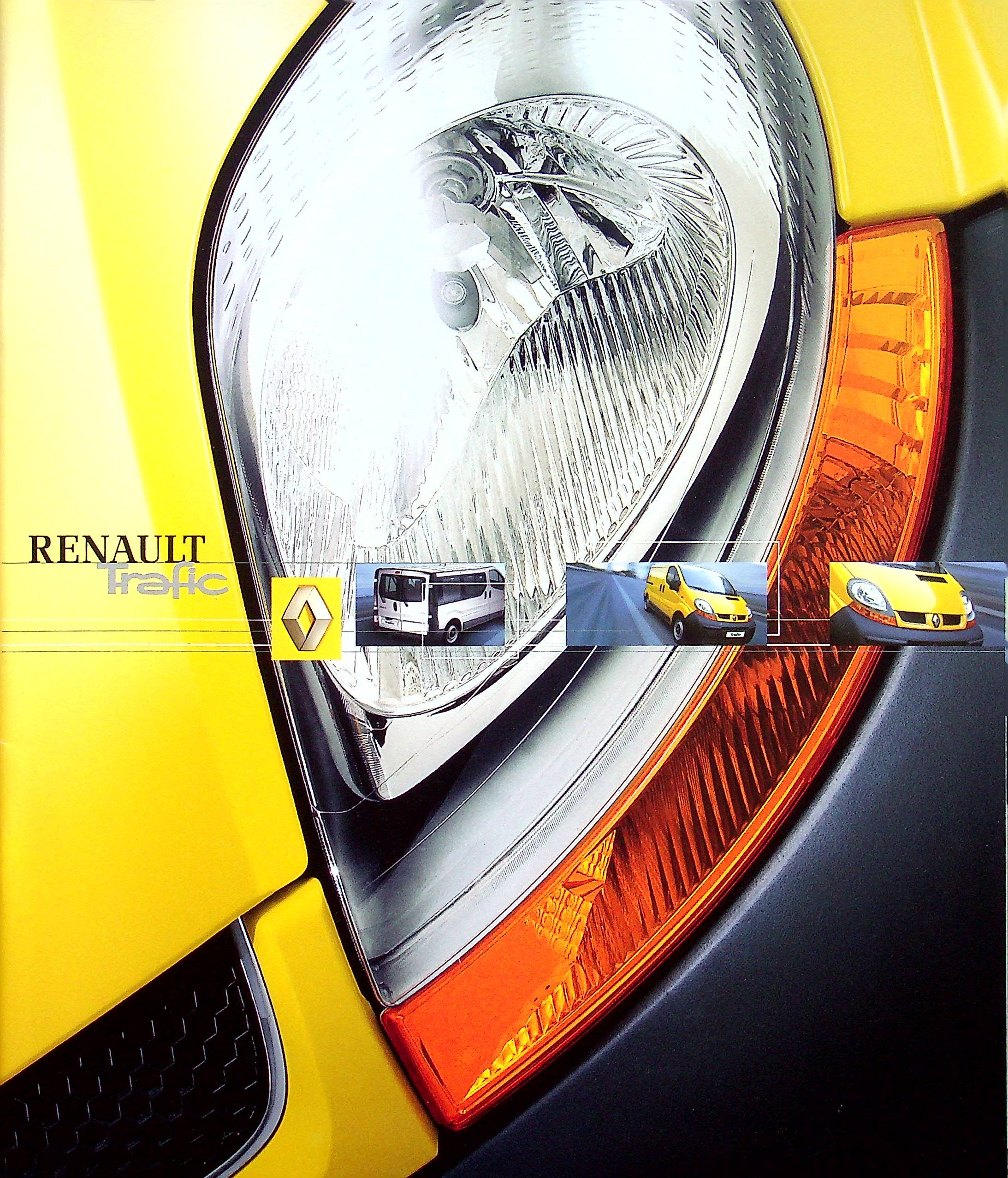 Renault Trafic Prospekt 09/2001