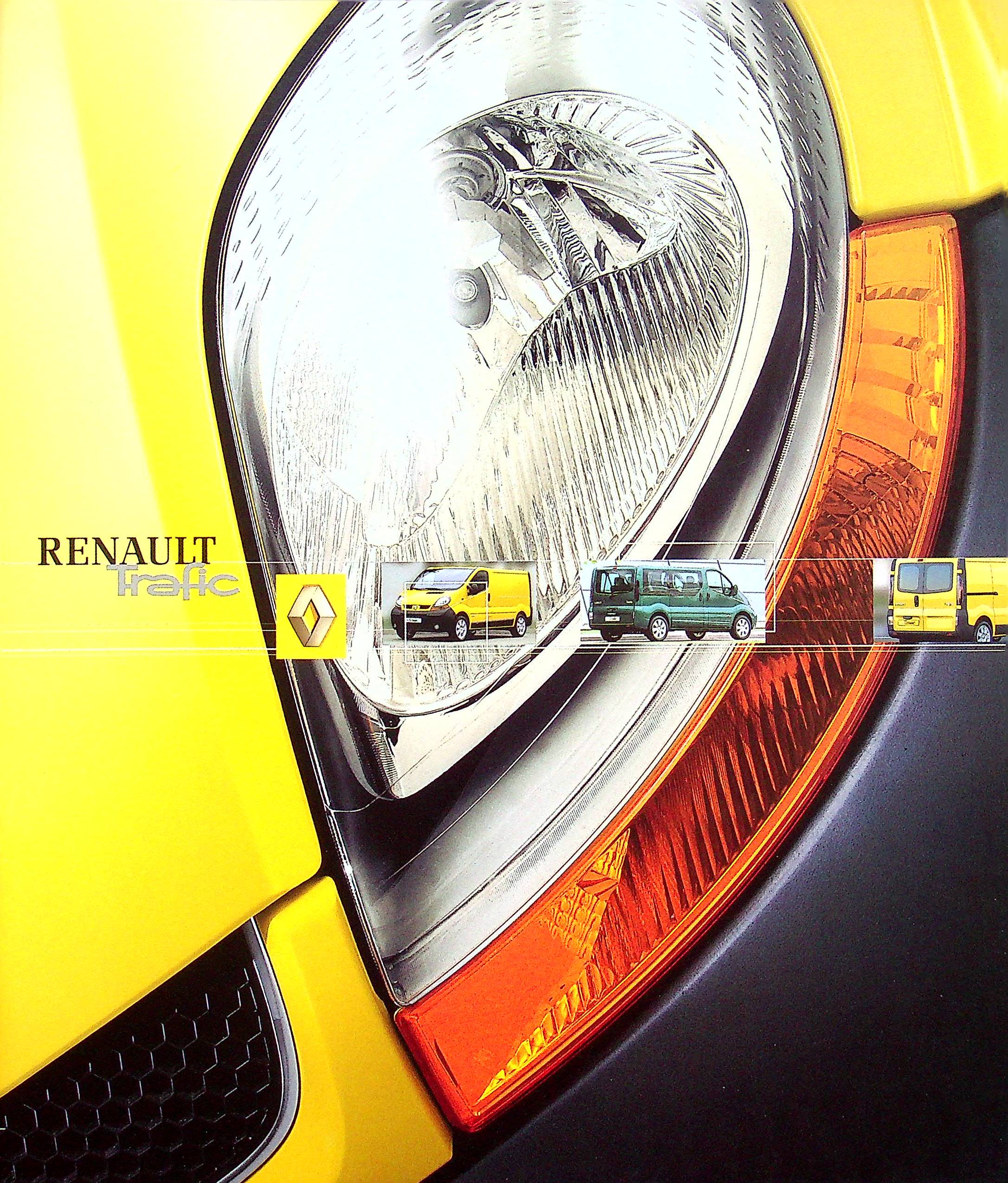 Renault Trafic Prospekt 02/2001