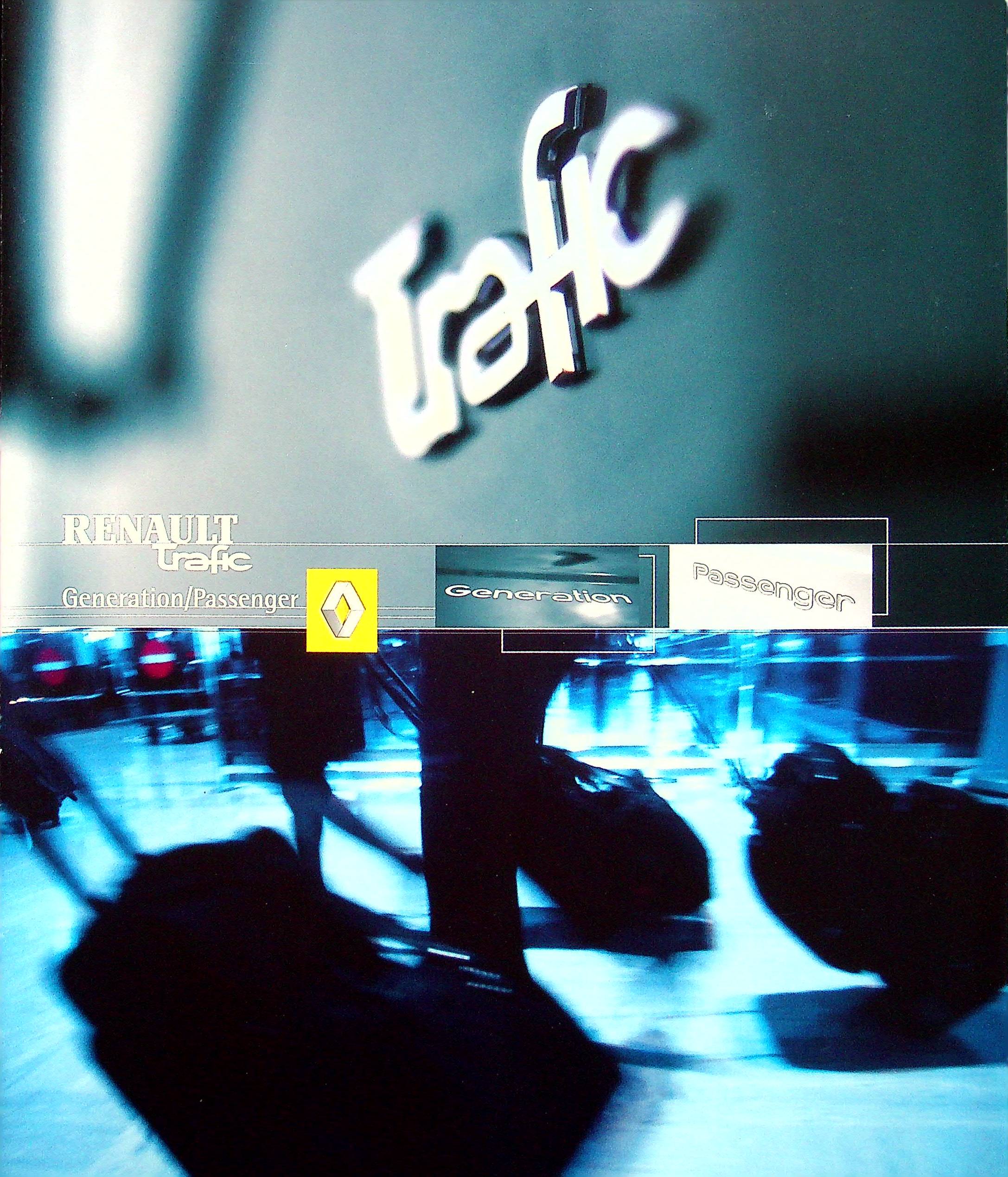 Renault Trafic - Generation + Passenger - Prospekt 08/2003