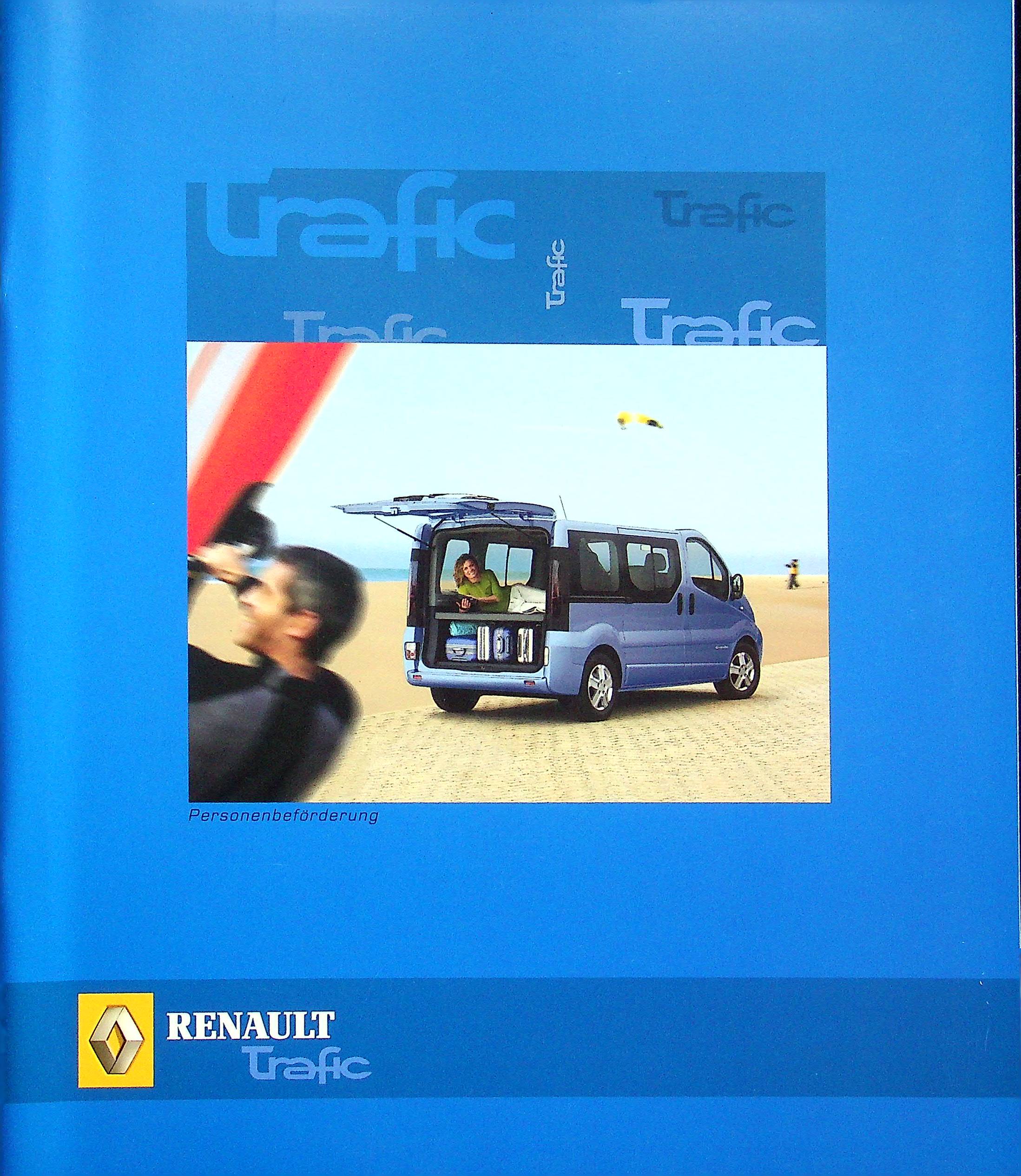 Renault Trafic Prospekt 07/2004