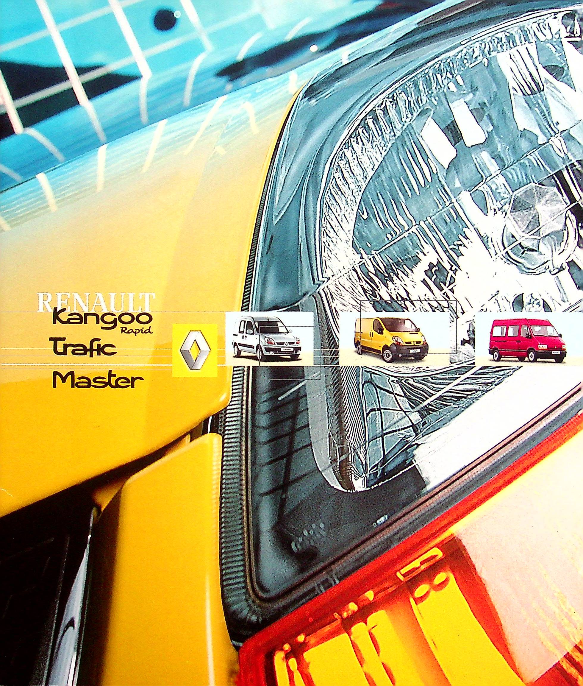 Renault Master - Kangoo Rapid - Trafic Prospekt 04/2003