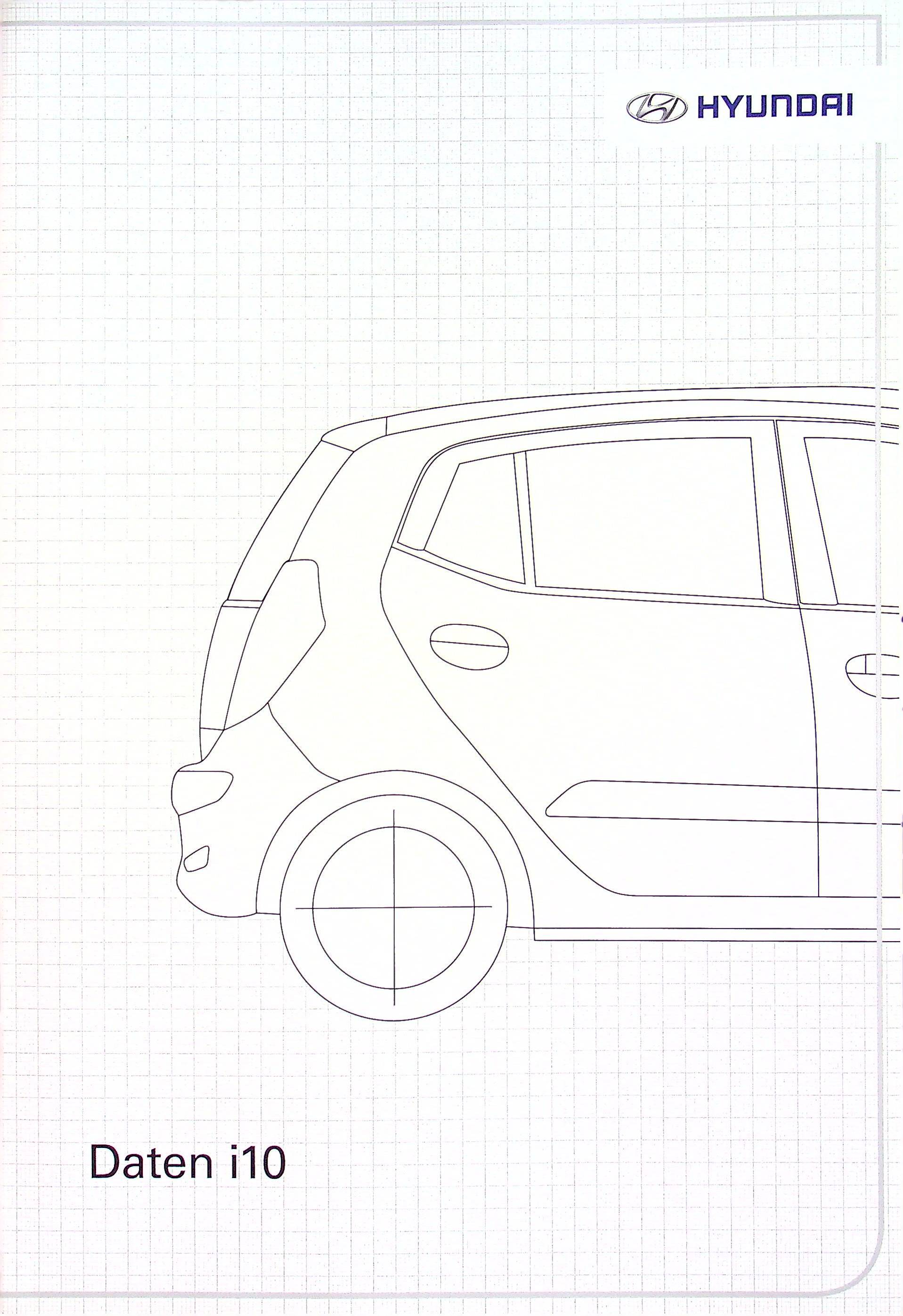 Hyundai i10 - Preisliste & Extras - Prospekt 04/2011