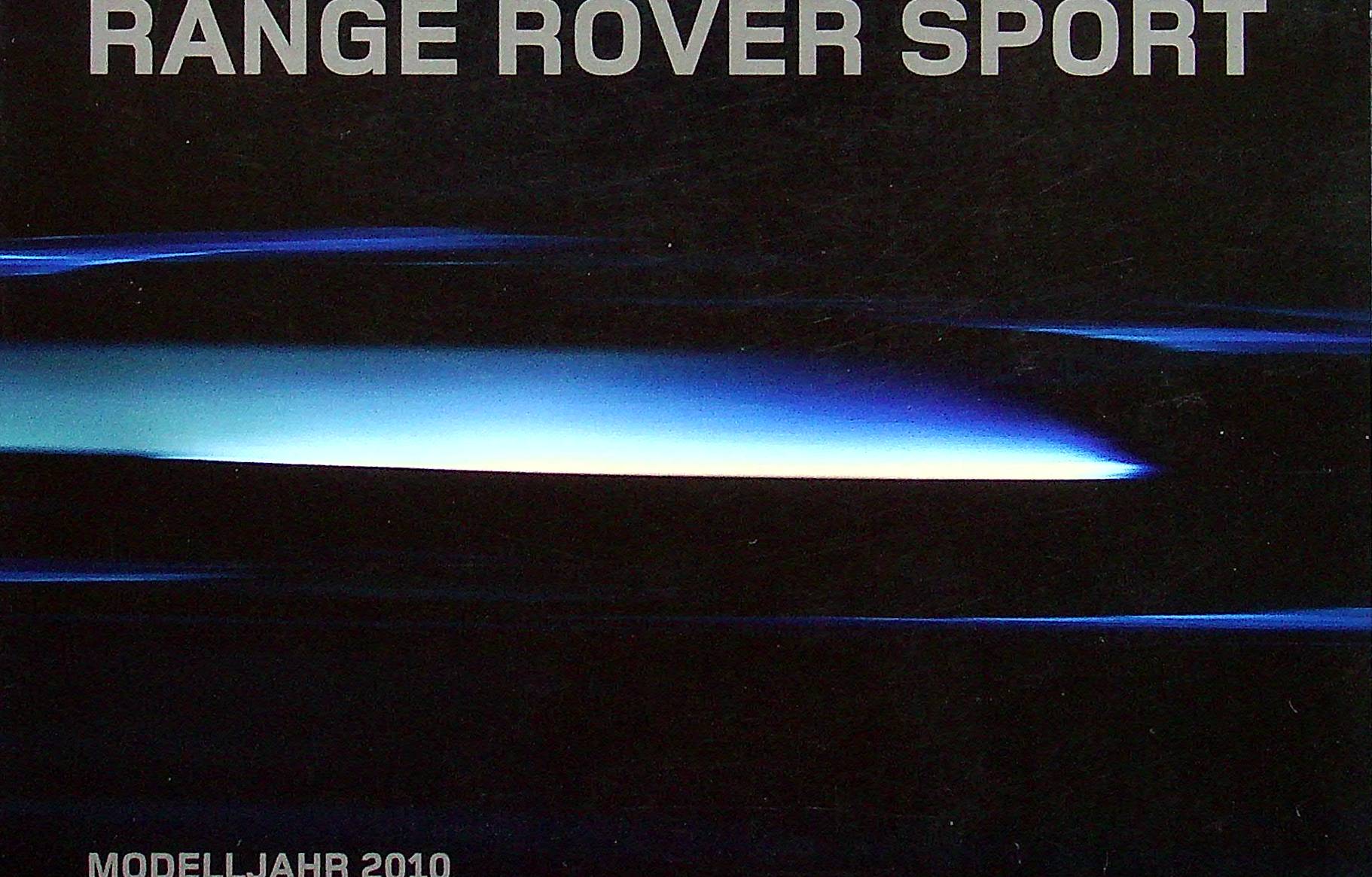 Range Rover Sport Prospekt 2010