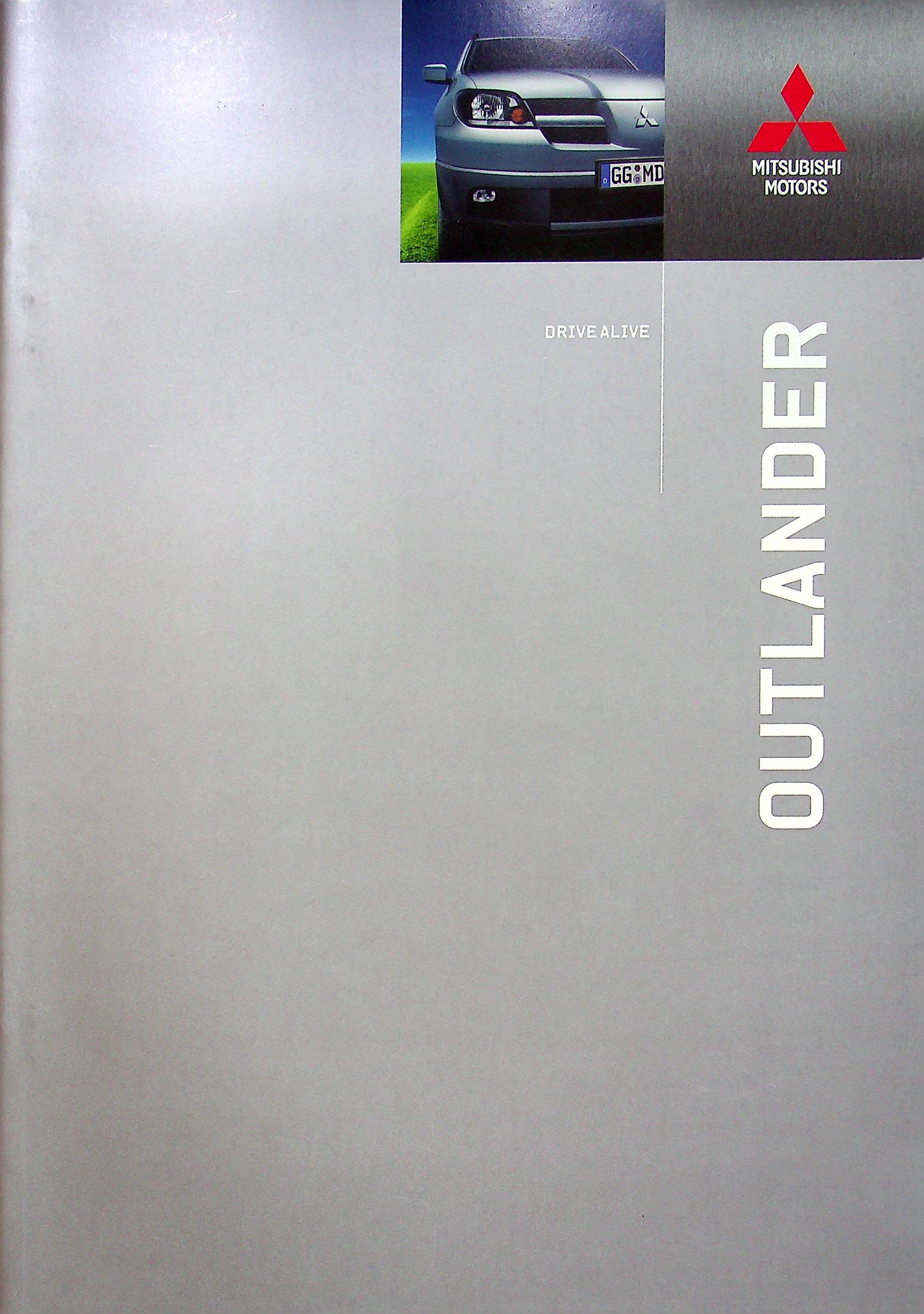 Mitsubishi Outlander Prospekt 05/2004