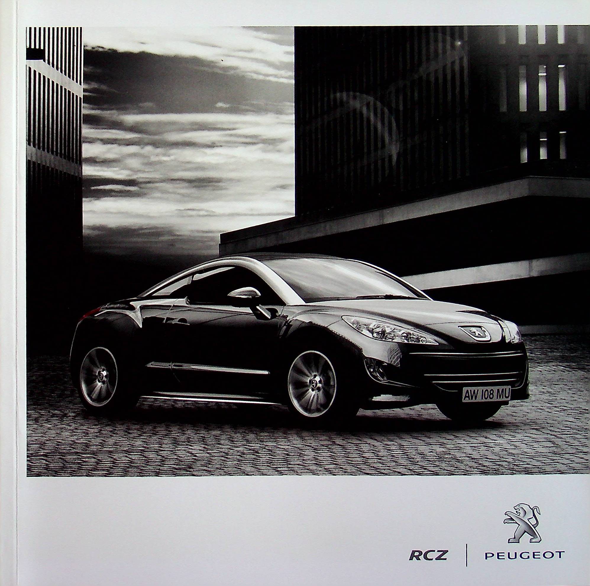 Peugeot RCZ Prospekt 04/2010