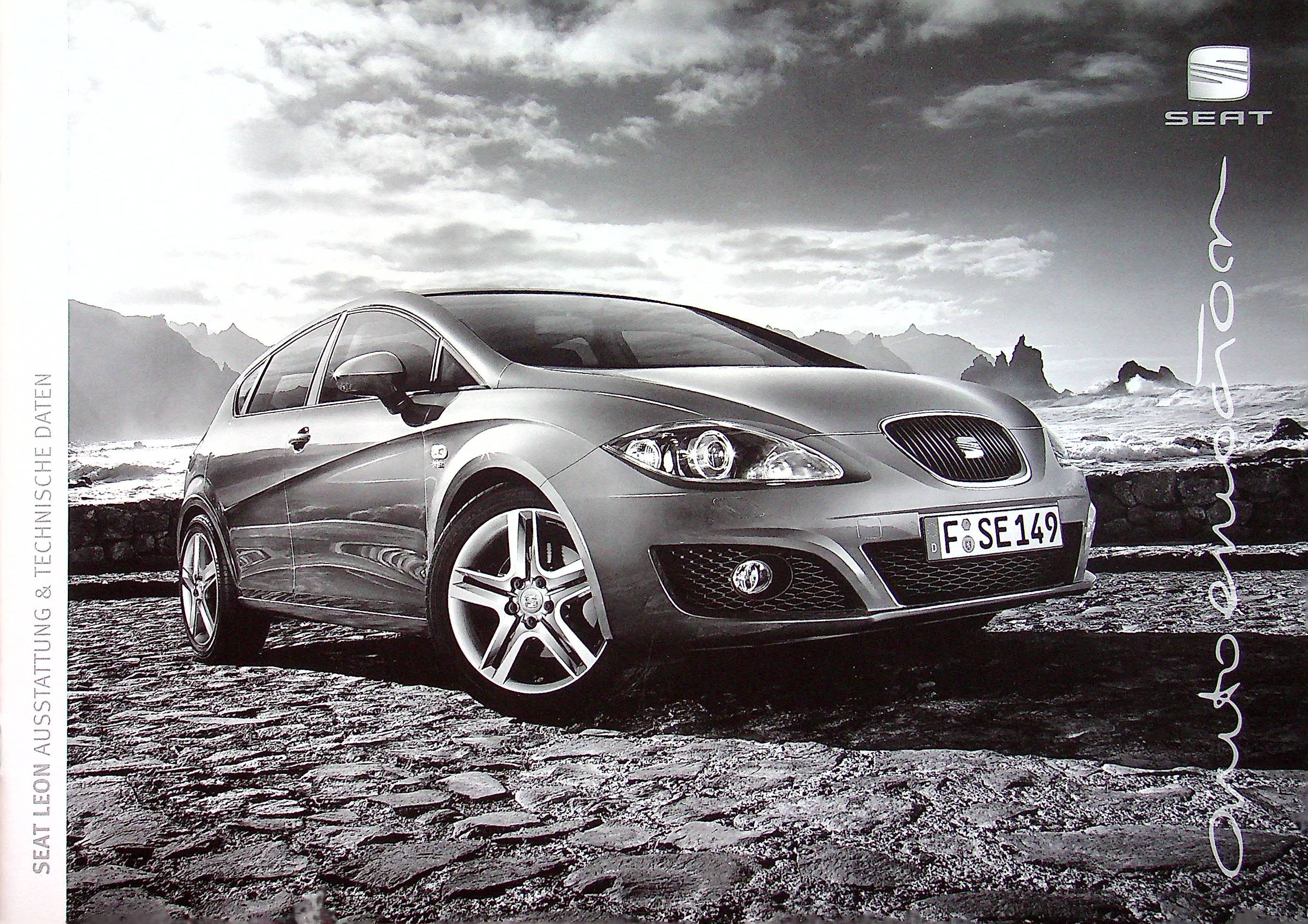 Seat Leon - technische Daten & Ausstattungen - Prospekt 11/2009