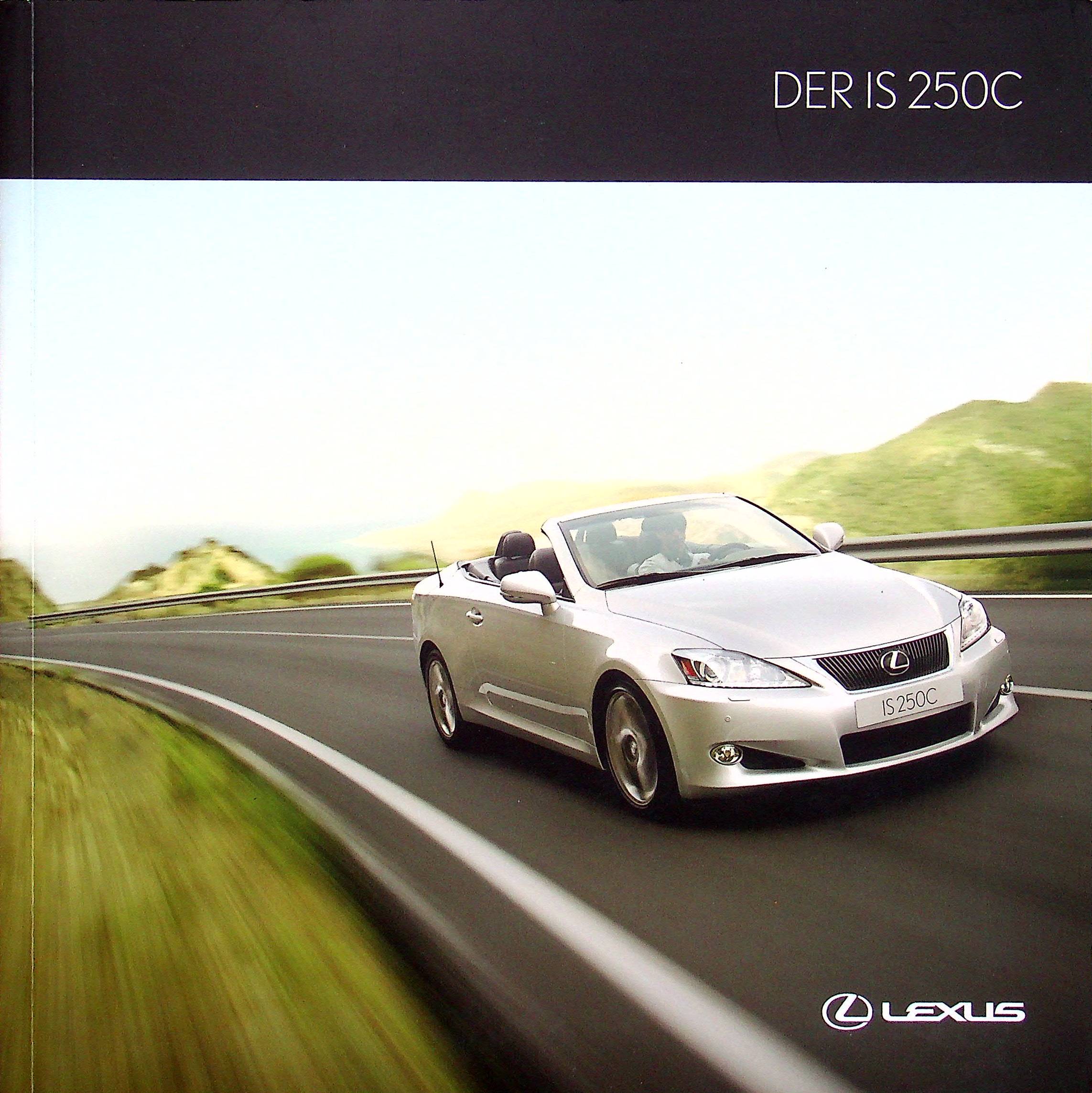 Lexus IS 250 C Prospekt 11/2010