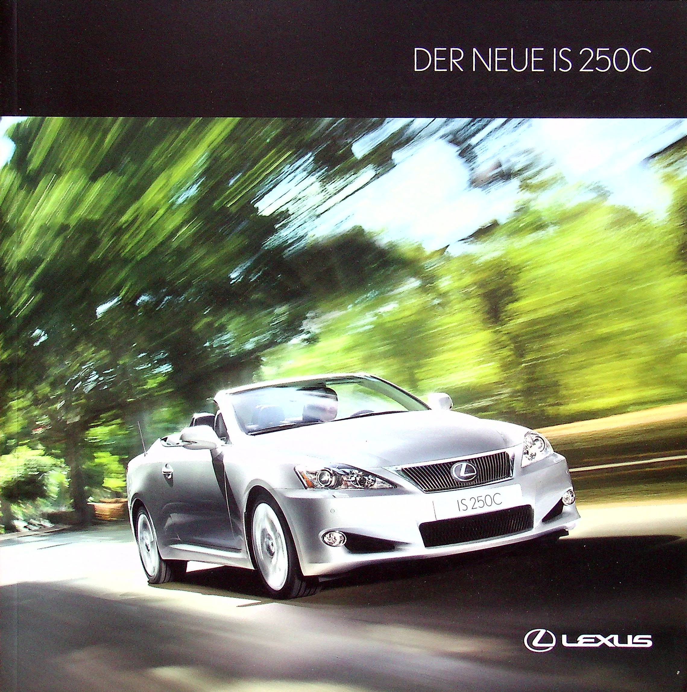 Lexus IS 250 C Prospekt 05/2009