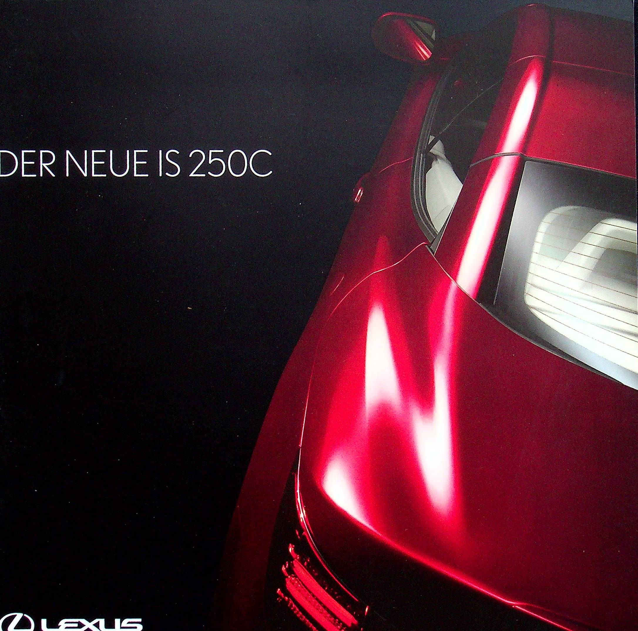 Lexus IS 250 C Prospekt 11/2008
