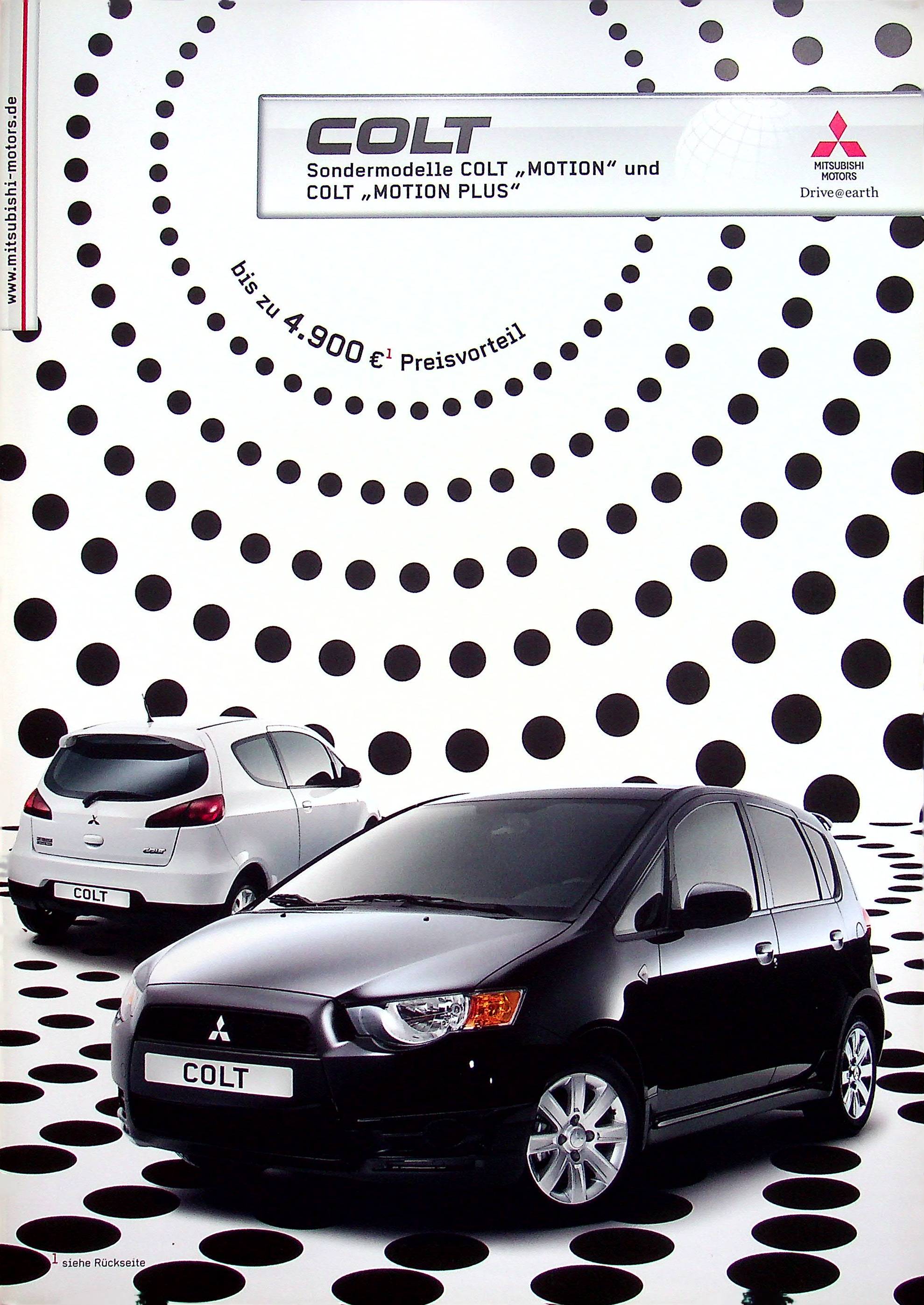Mitsubishi Colt - Motion - Prospekt 10/2011