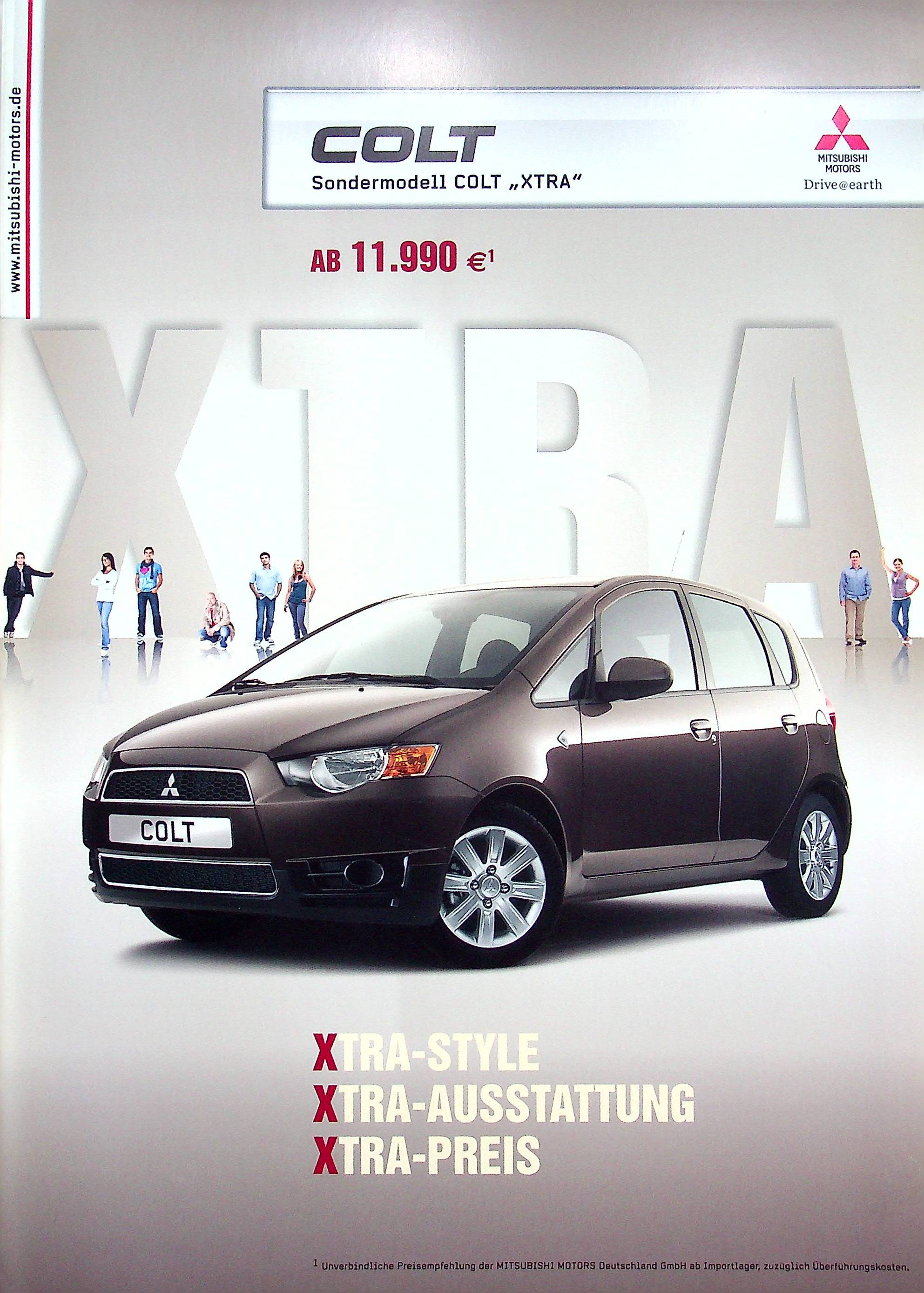 Mitsubishi Colt - Xtra - Prospekt 02/2011
