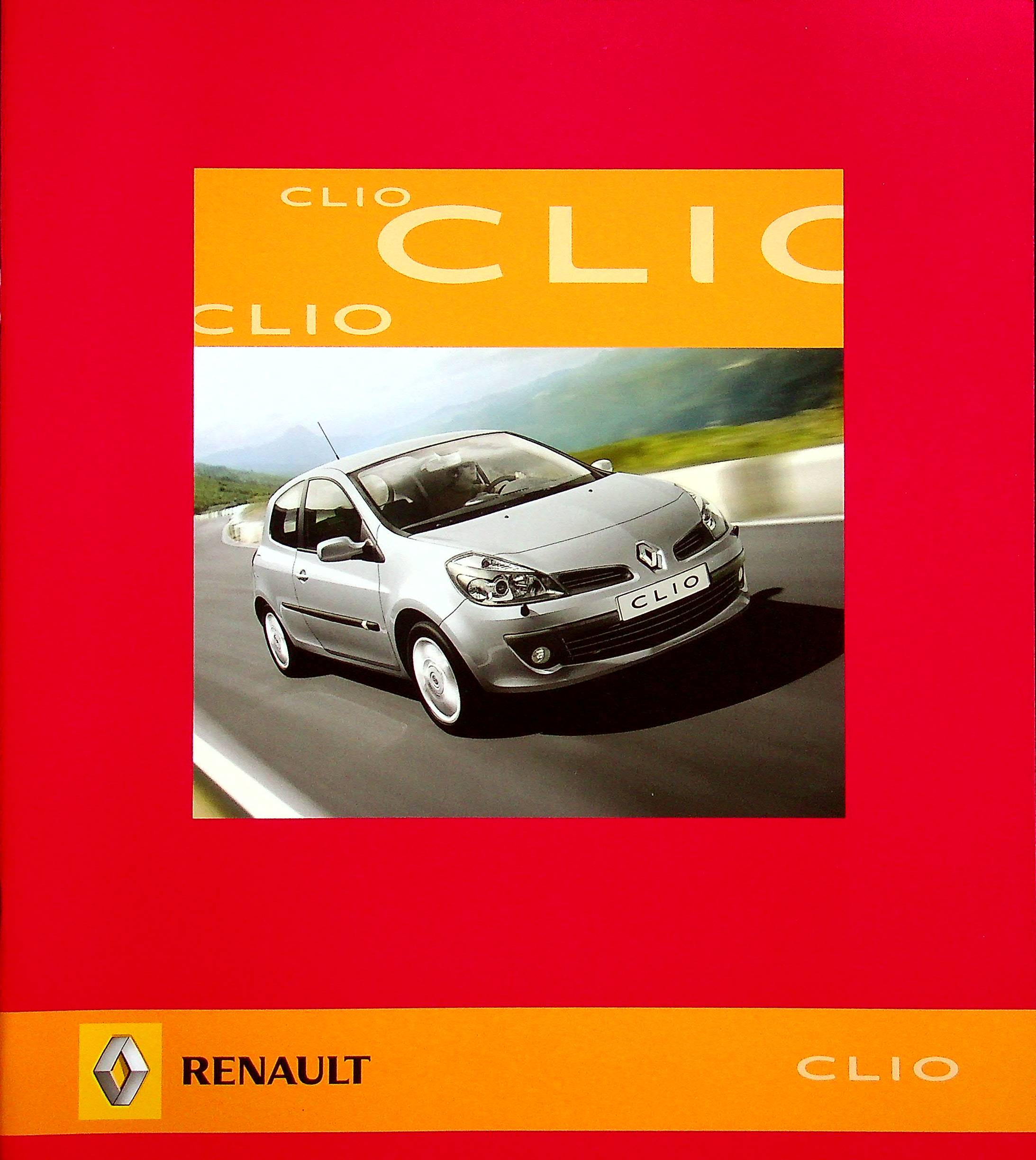 Renault Clio C Prospekt 04/2007