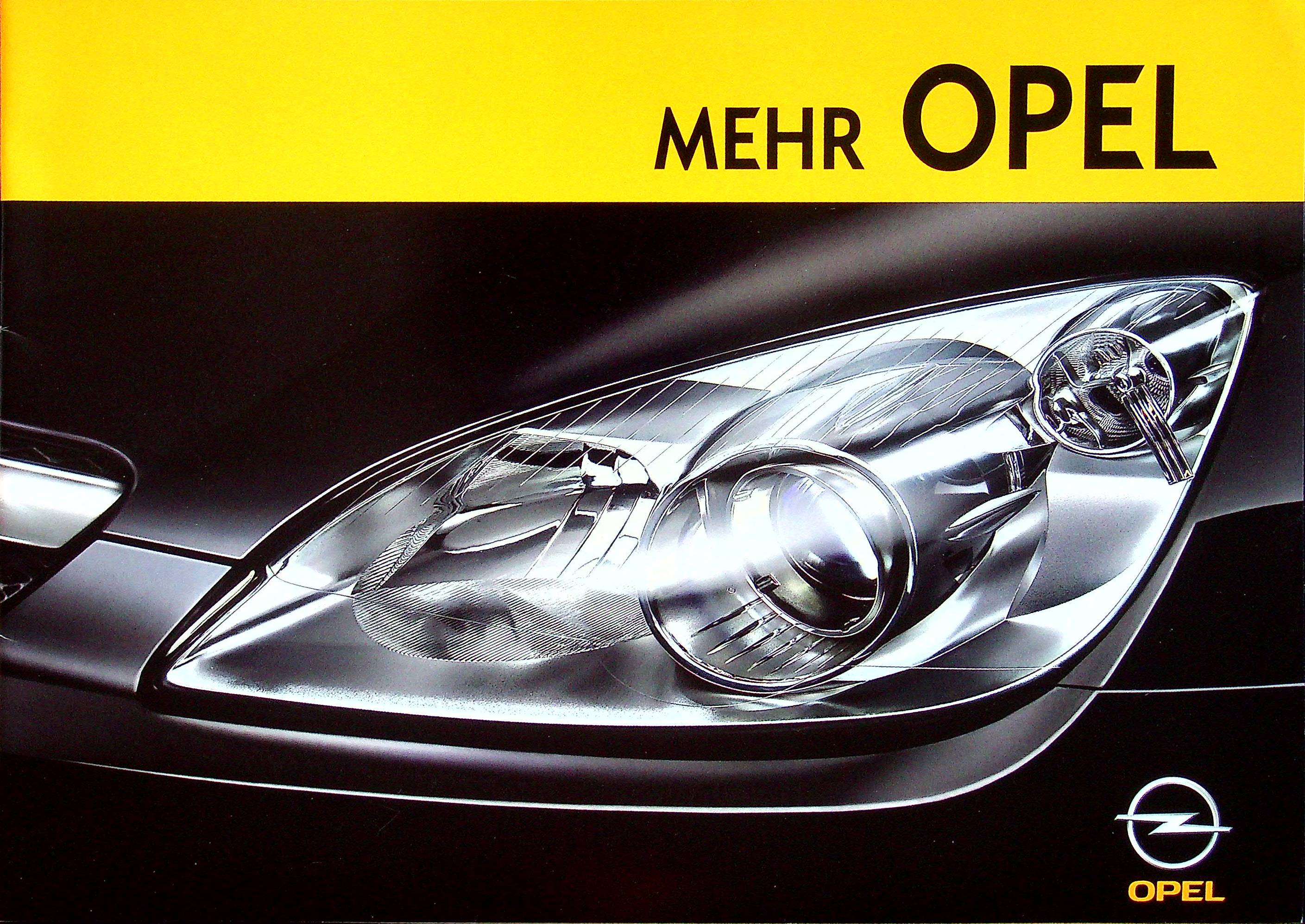 Opel Corsa C Meriva Zafira OPC Astra Prospekt 03/2006