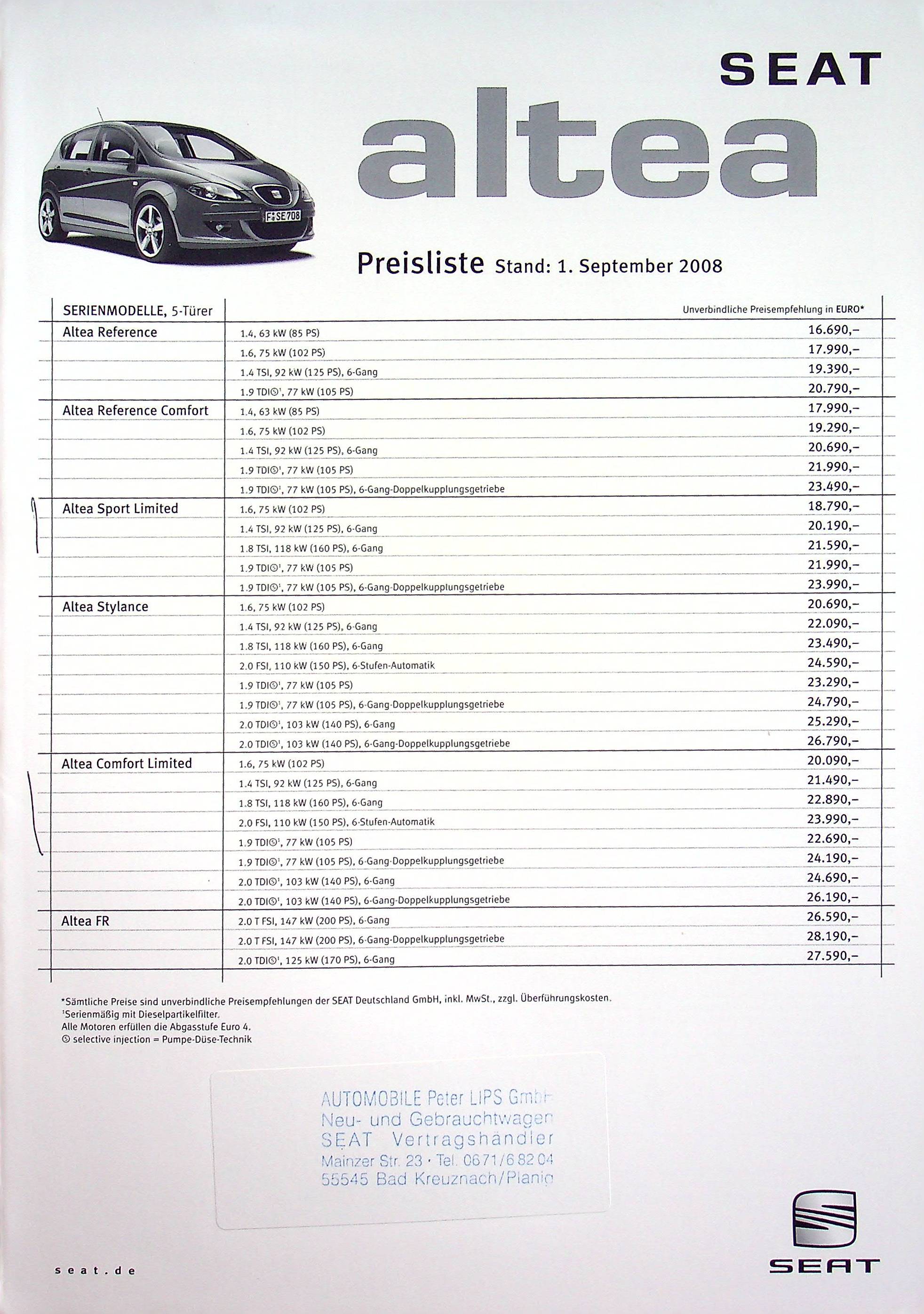 Prospekte