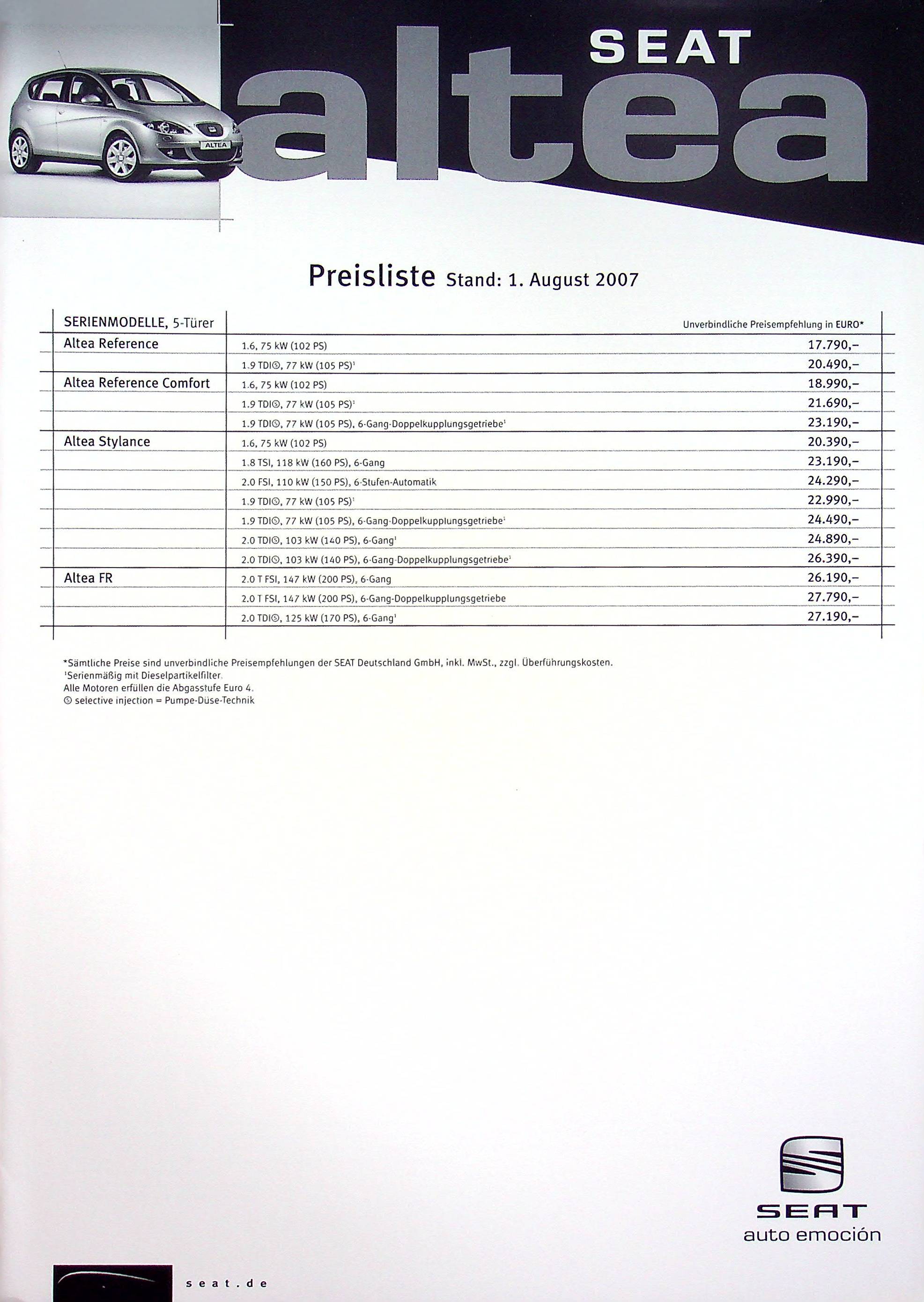 Prospekte
