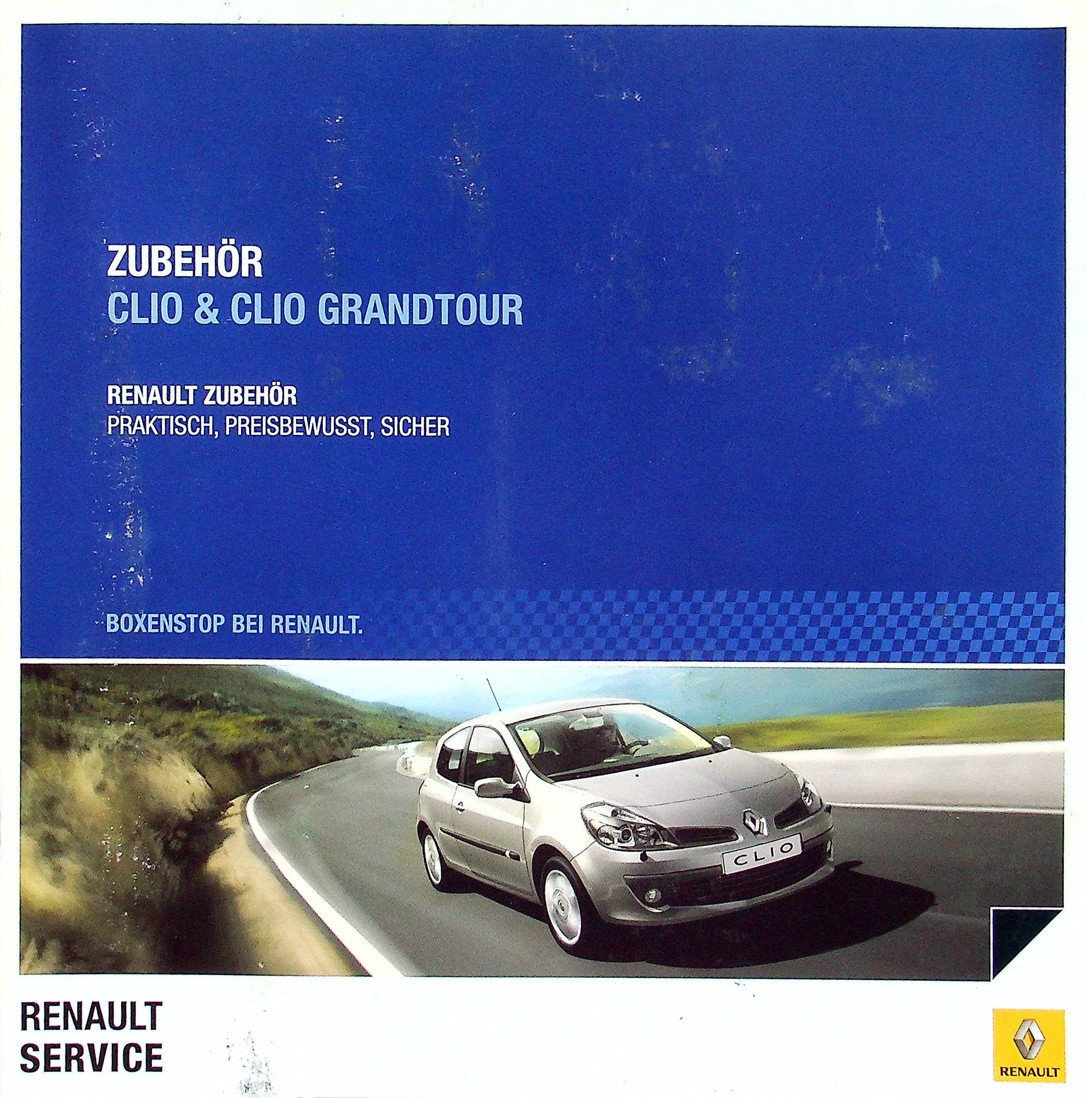 Renault Clio C - Zubehör - Prospekt 02/2008
